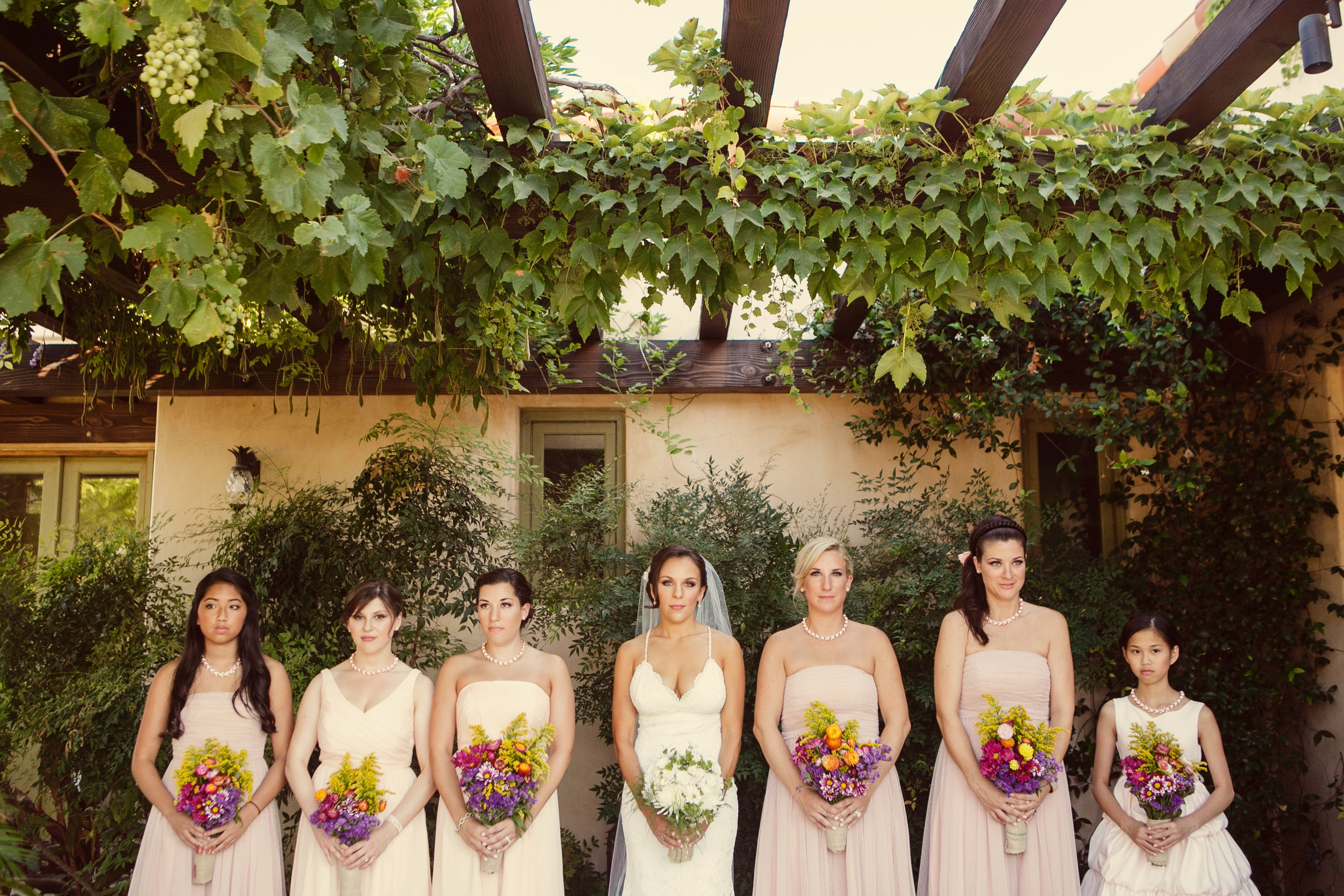 www.santabarbarawedding.com | Andrejka Photography | Red Tail Ranch | Bridesmaids