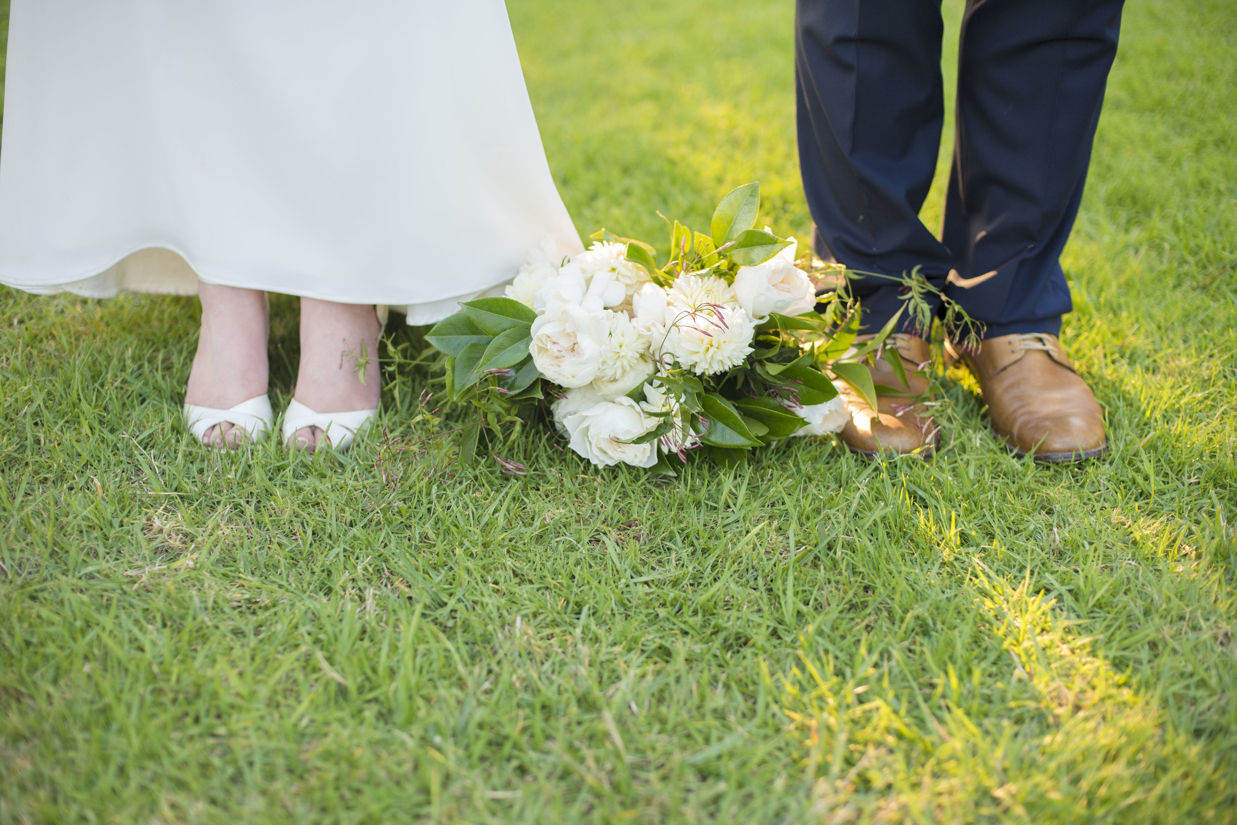 www.santabarbarawedding.com | ByCherry Photography | Felici Events | Convivo Restaurant | Bride and Groom Shoes
