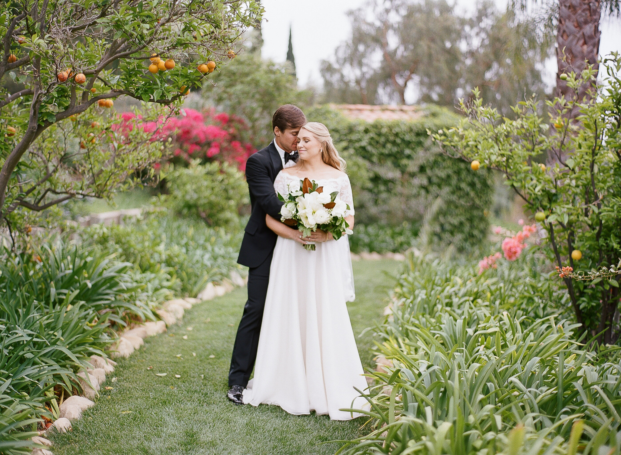 www.santabarbarawedding.com | Villa Verano | Clarissa Koenig Photography | Felici Events | Bride and Groom