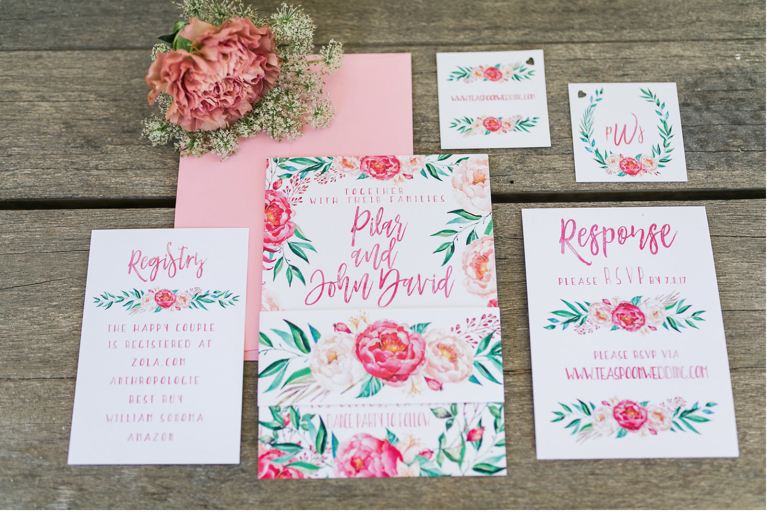 www.santabarbarawedding.com | Mattei's Tavern | Staci Stack Photography | Invitations