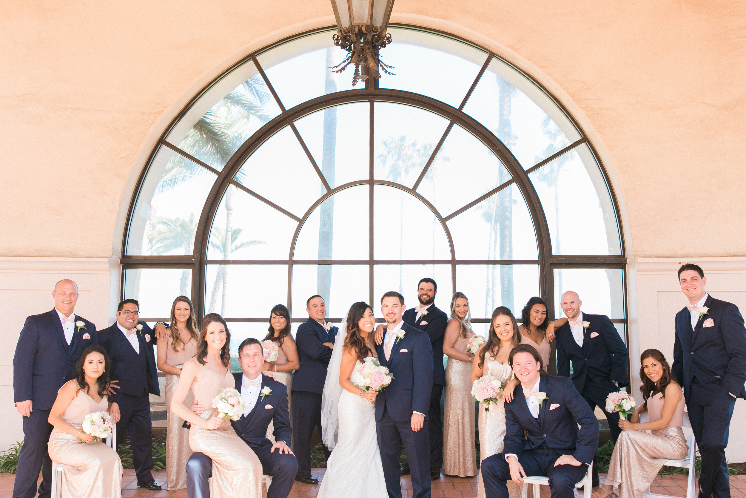 www.santabarbarawedding.com | Kelsey Crews | Fess Parker Doubletree | Bridal Party