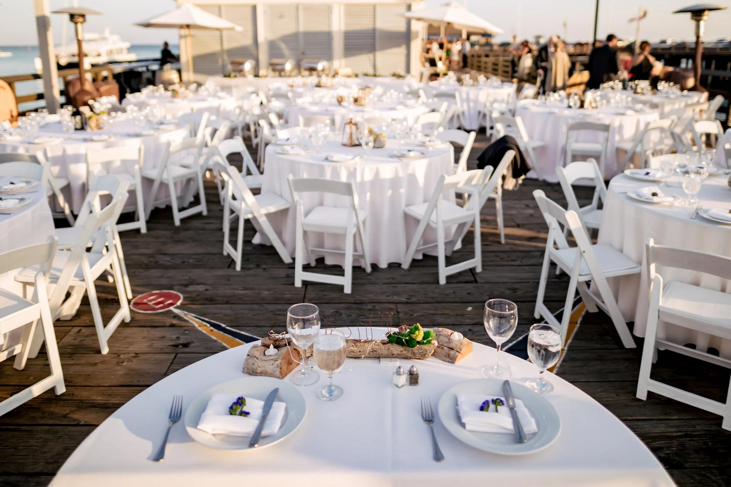 www.santabarbarawedding.com | Rewind Photography | Santa Barbara Sea Center | Events by Fran | Reception