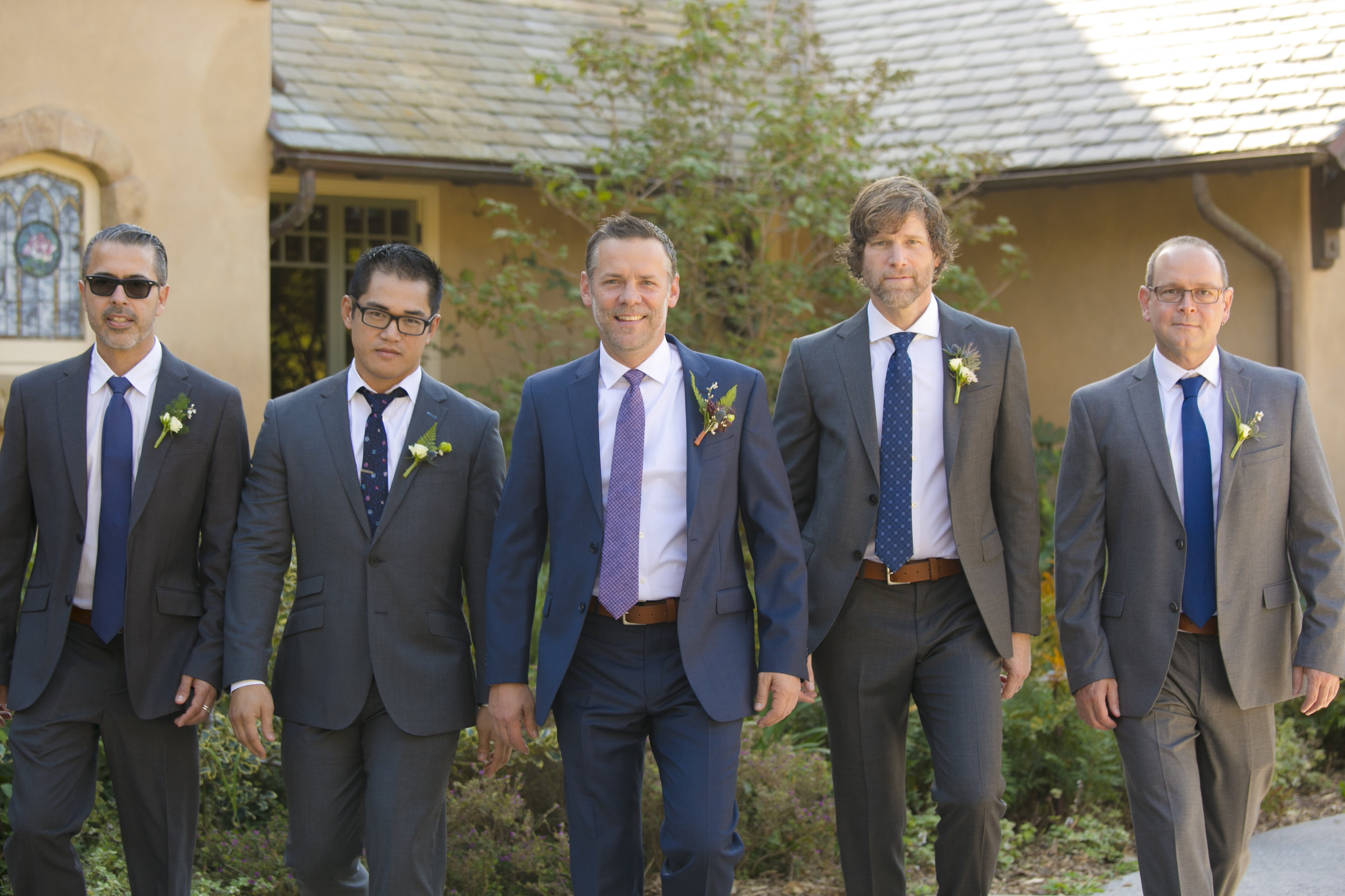 www.santabarbarawedding.com | ByCherry Photography | HeartStone Ranch | Groomsmen