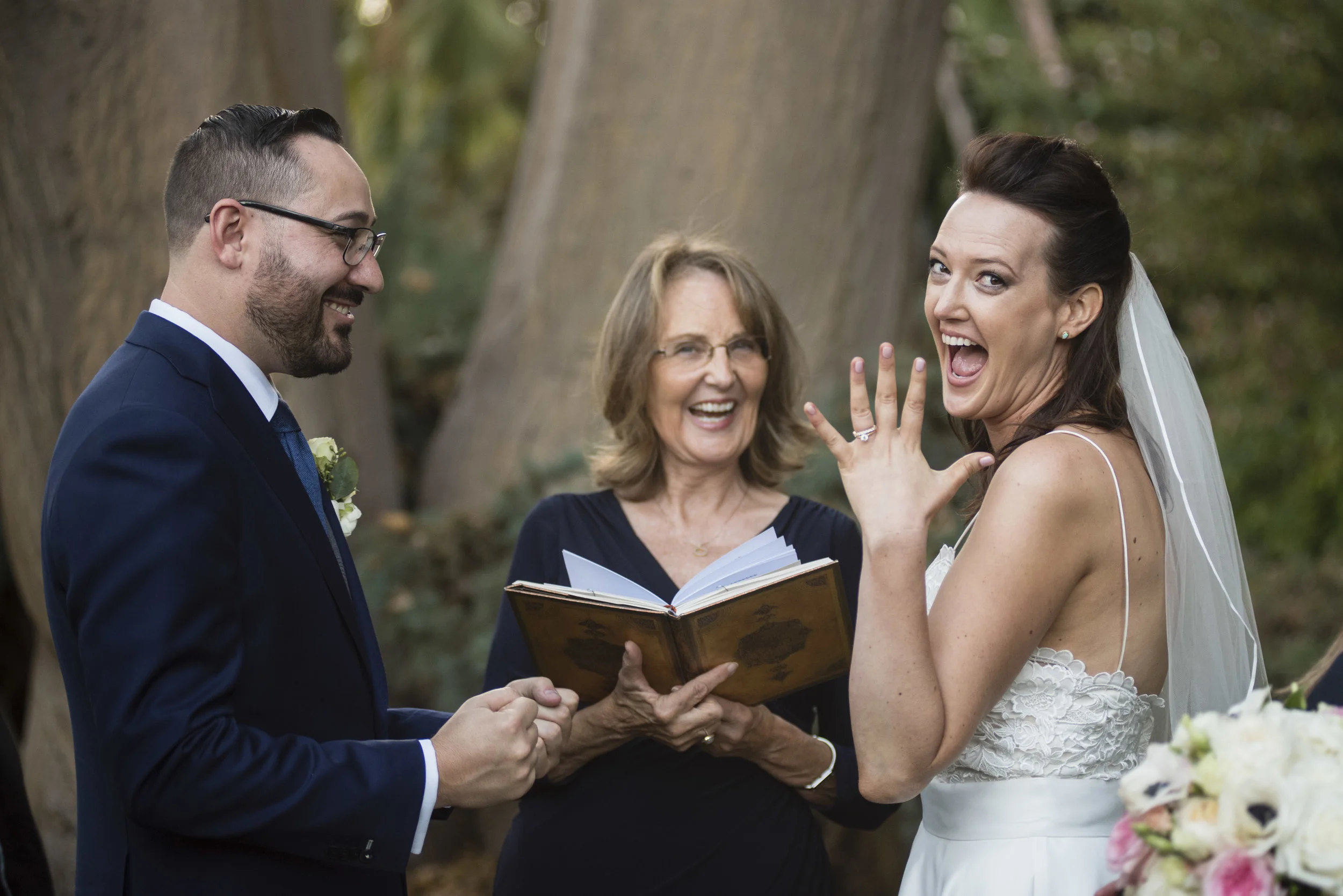 www.santabarbarawedding.com | By Cherry Photography | Santa Barbara Courthouse | Bride and Groom | Ceremony