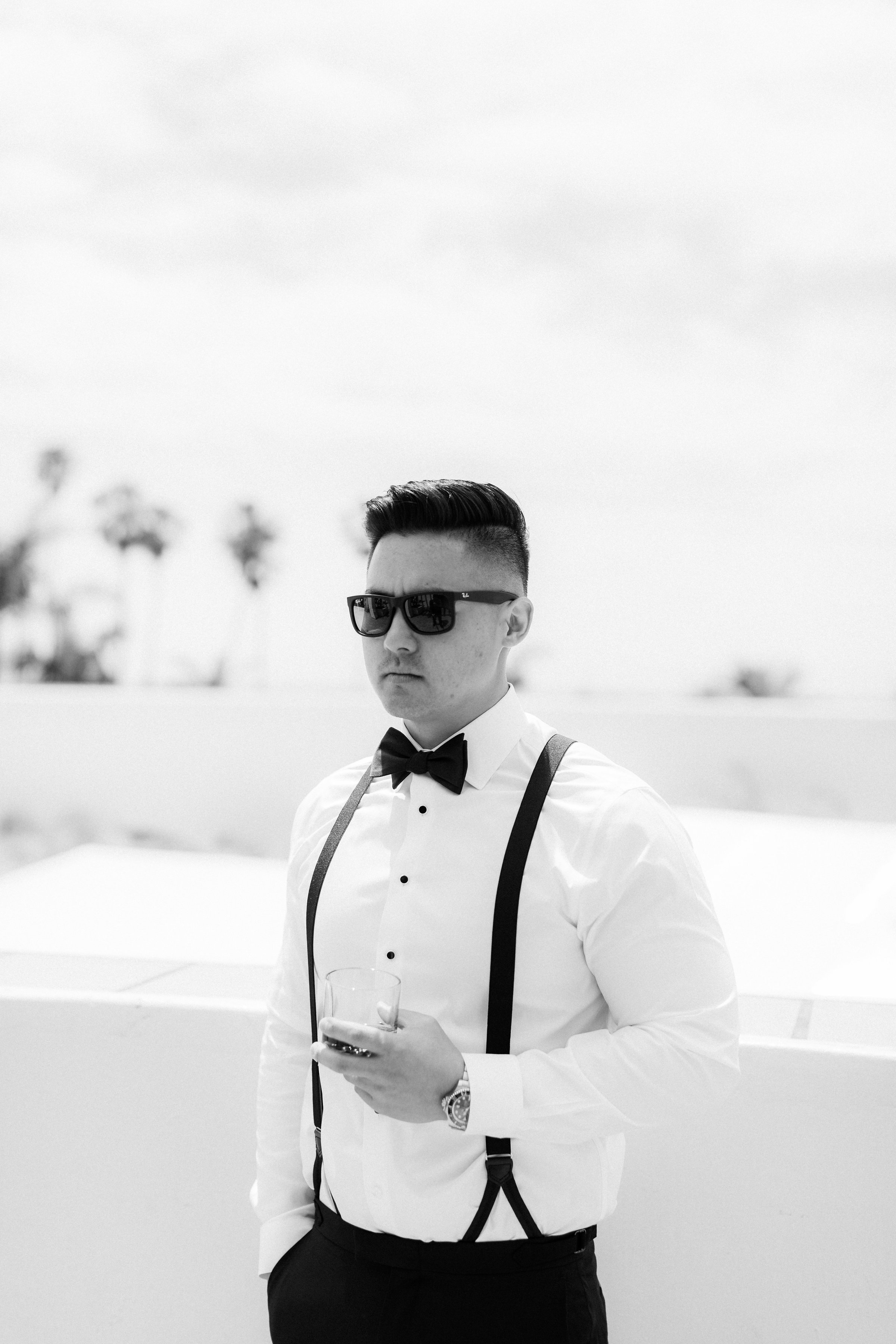 www.santabarbarawedding.com | Jenny Quicksall | Santa Barbara Club | Bluebell Events | Groom