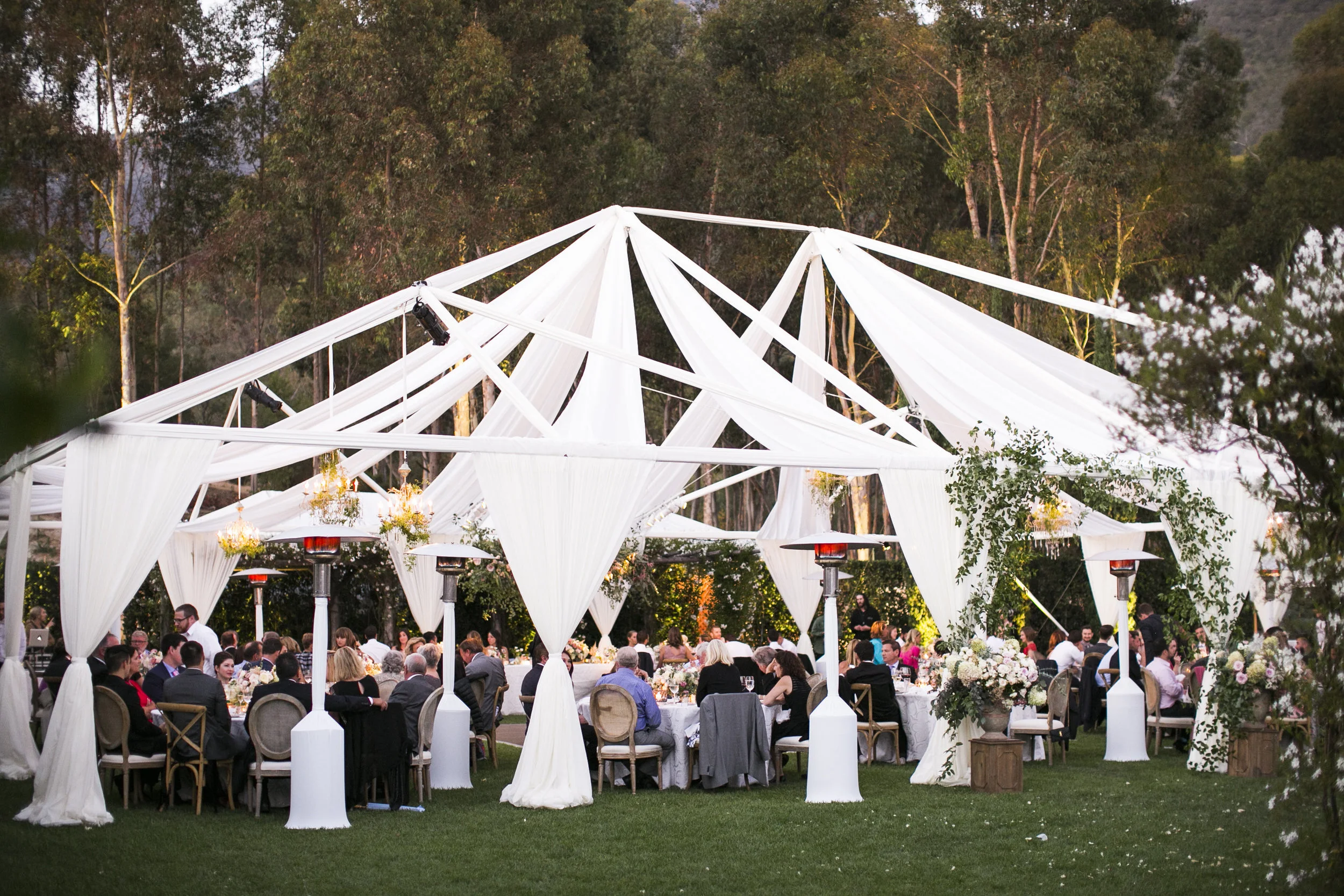 Blush Outdoor Wedding by Event of the Season β Santa Barbara Wedding Style