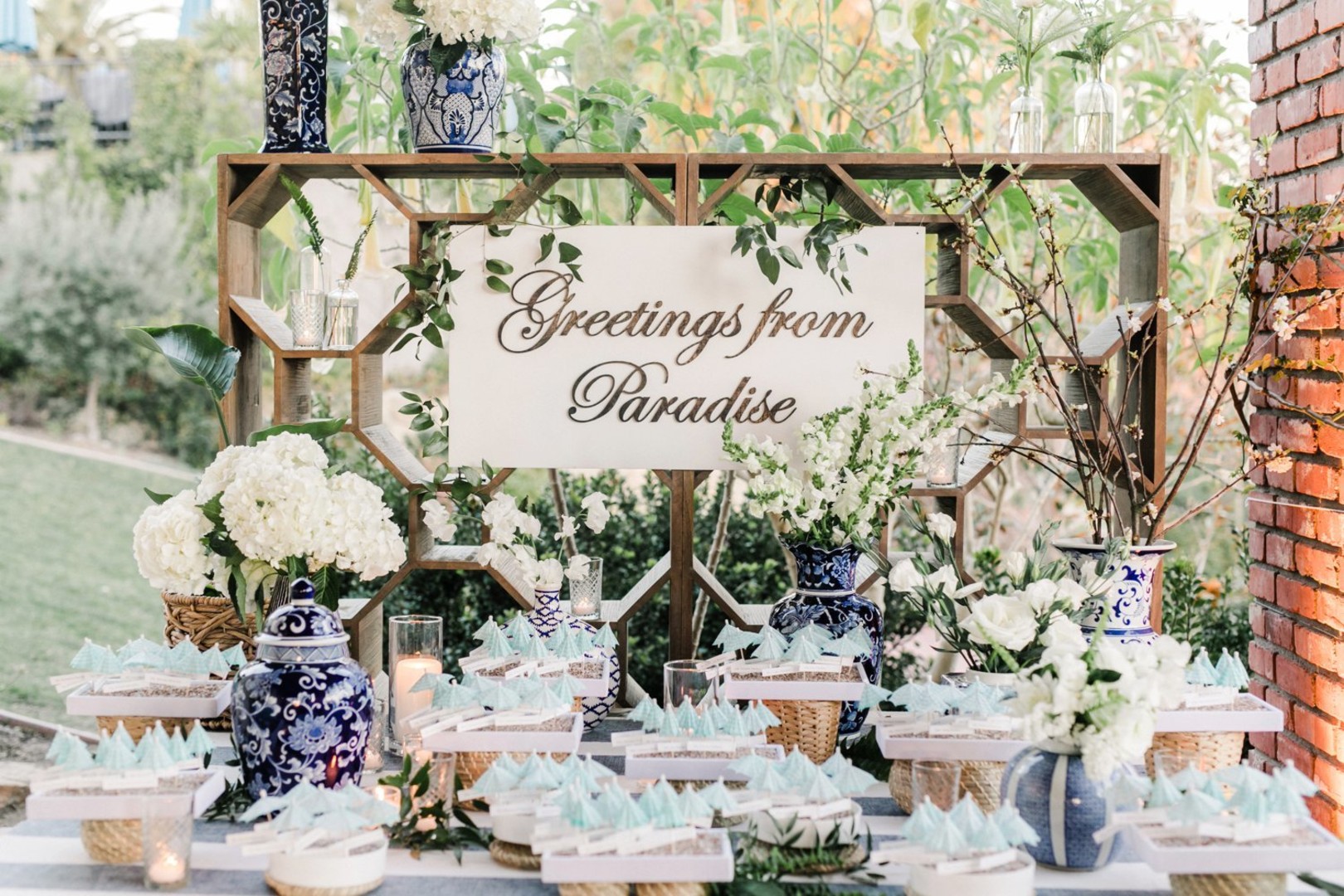 www.santabarbarawedding.com | Anna Delores | Vanessa Noel Events | Belmond El Encanto | Escort Card Table