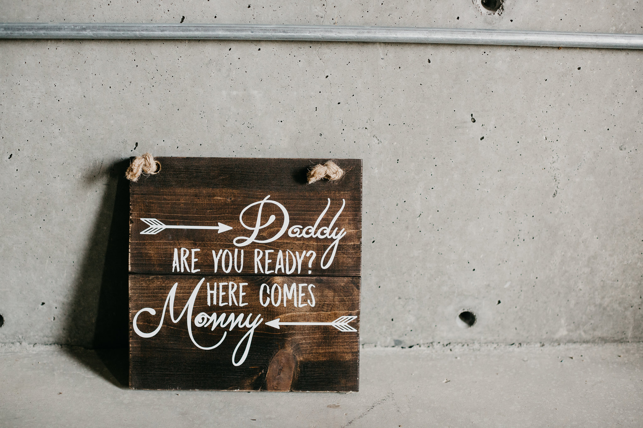 www.santabarbarawedding.com | Terra Mia Vineyard | Diana Lake Photography | Ring Bearer Sign