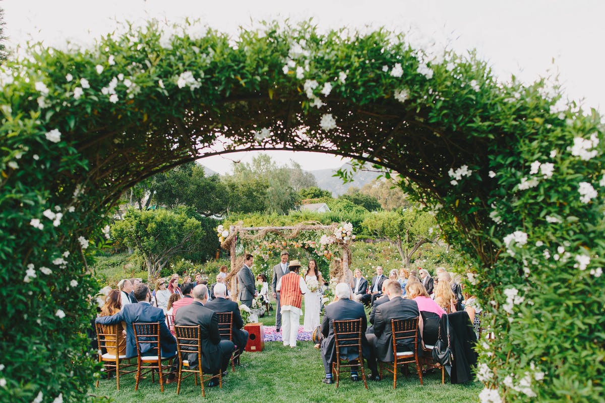 www.santabarbarawedding.com | San Ysidro Ranch | Alegria by Design | Jake + Necia Photography | Ceremony | Vows
