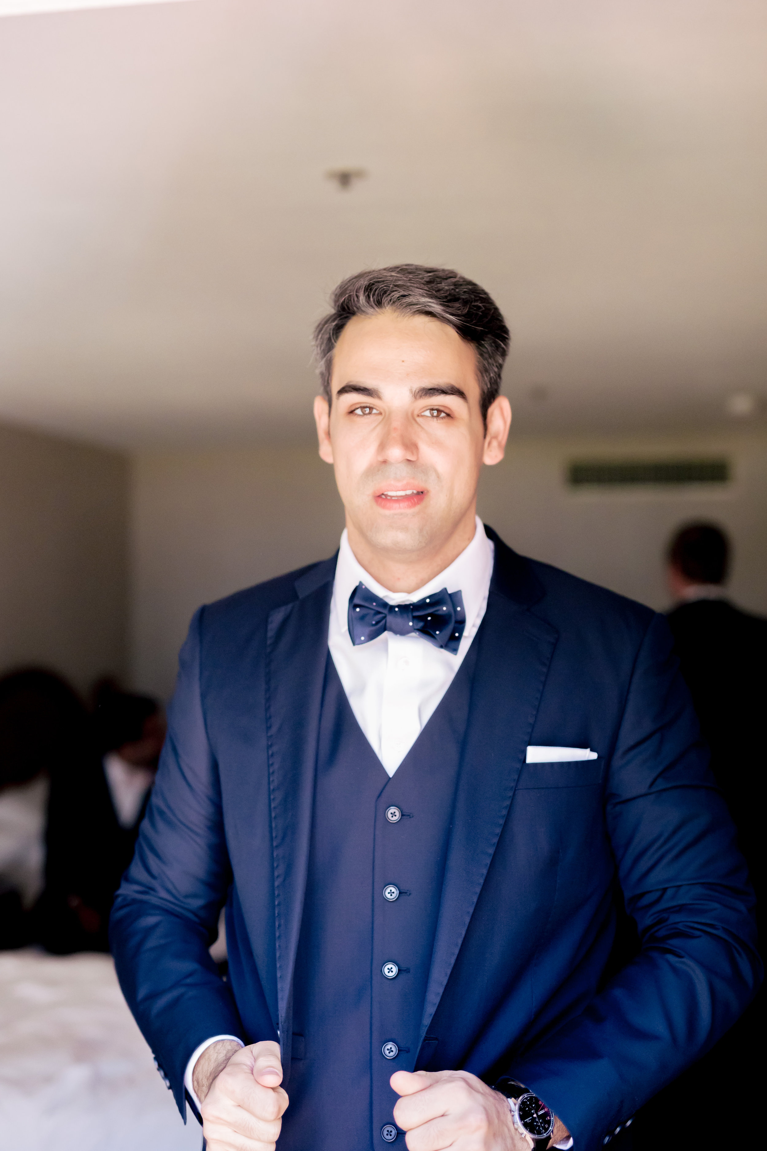www.santabarbarawedding.com | Rewind Photography | Hilton Santa Barbara Beachfront Resort | Events by M and M | Groom