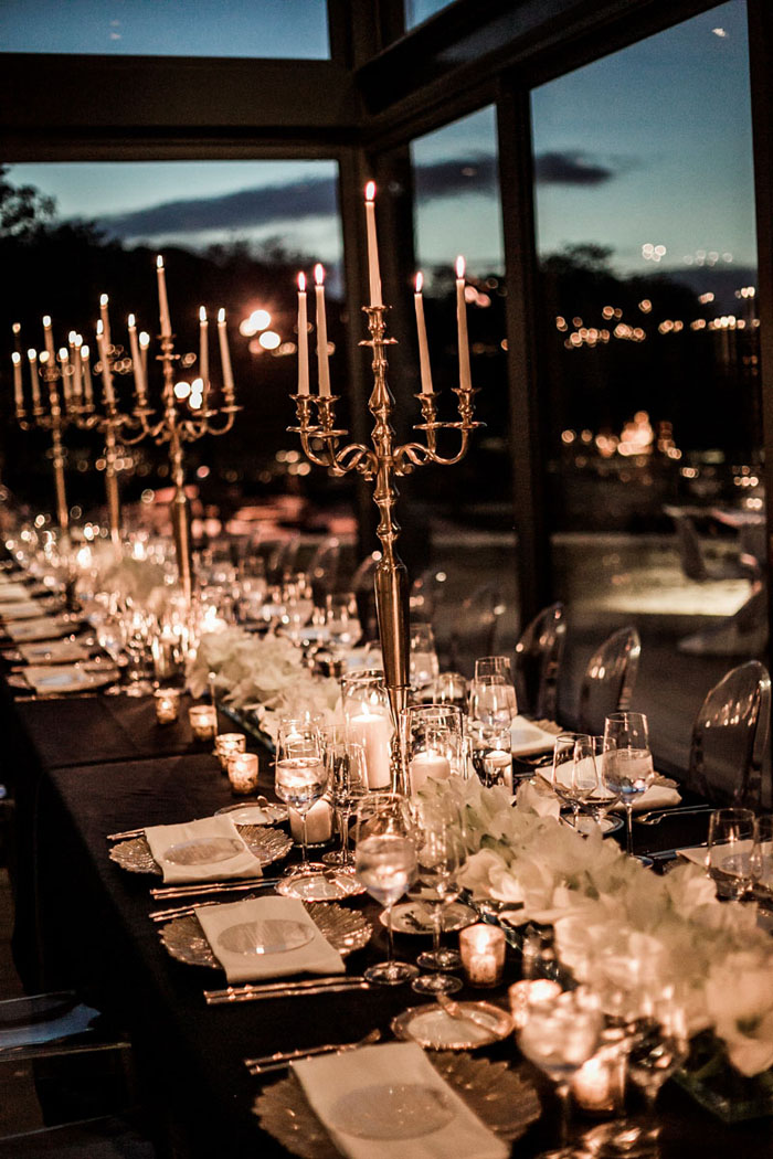 www.santabarbarawedding.com | Soigne Productions | Presqu'ile Winery | Wade Carr Photo | Reception Table