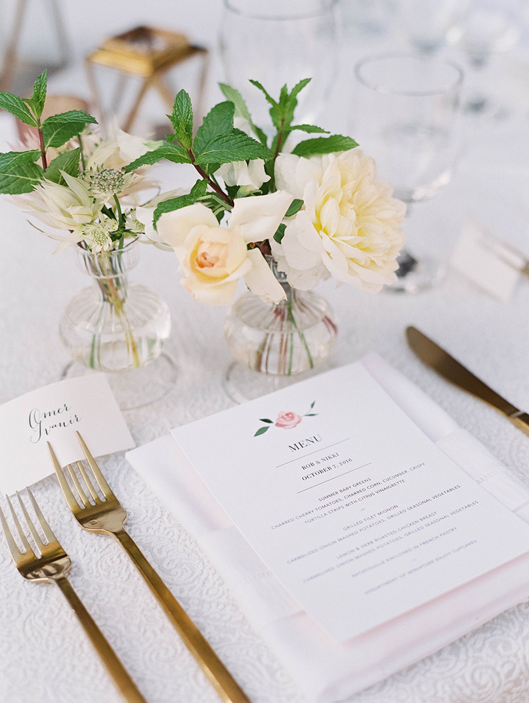 www.santabarbarawedding.com | Sunstone Winery | Luna de Mare | Esoteric Events | Place Setting