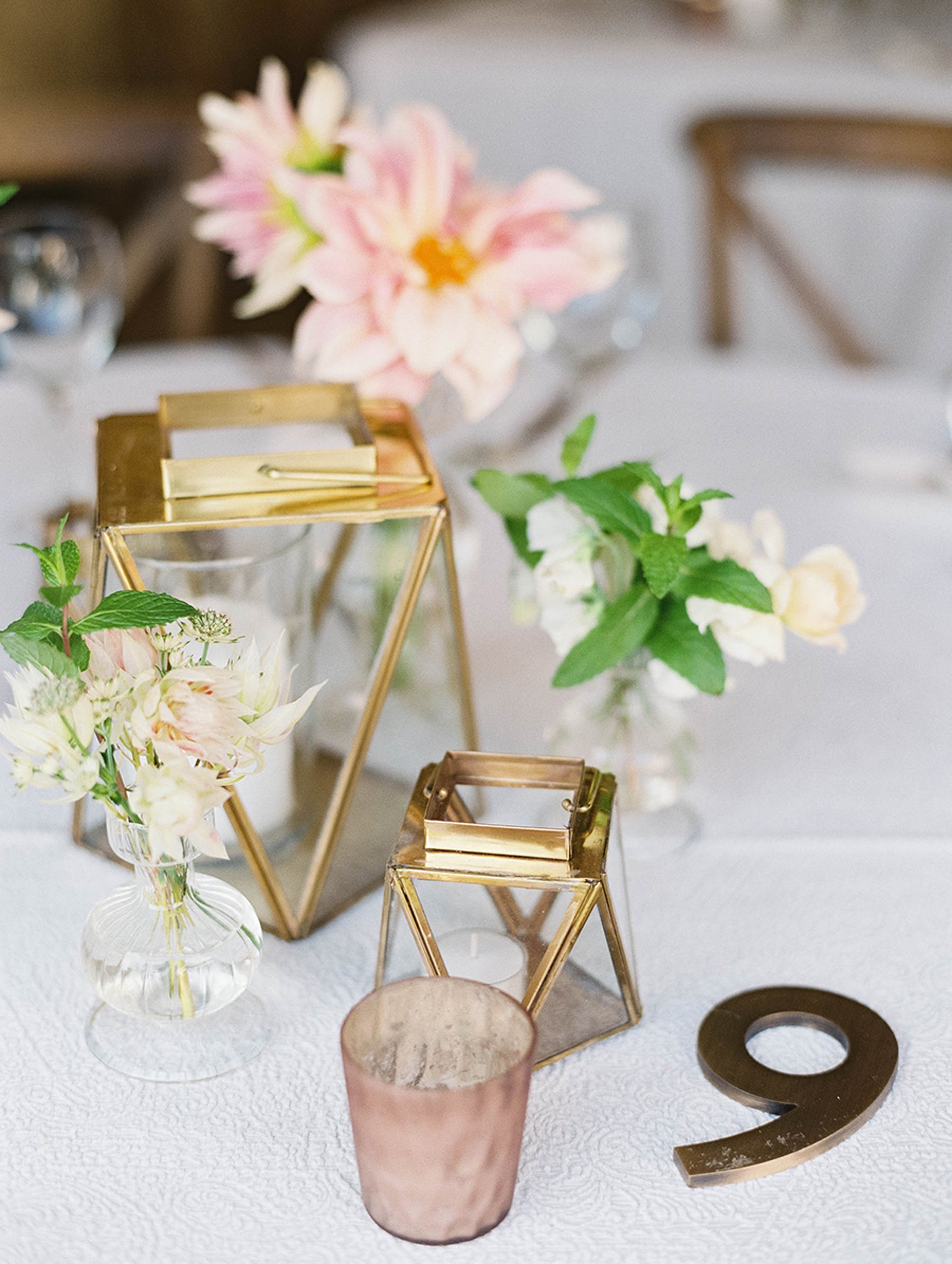 www.santabarbarawedding.com | Sunstone Winery | Luna de Mare | Esoteric Events | Reception Table Number