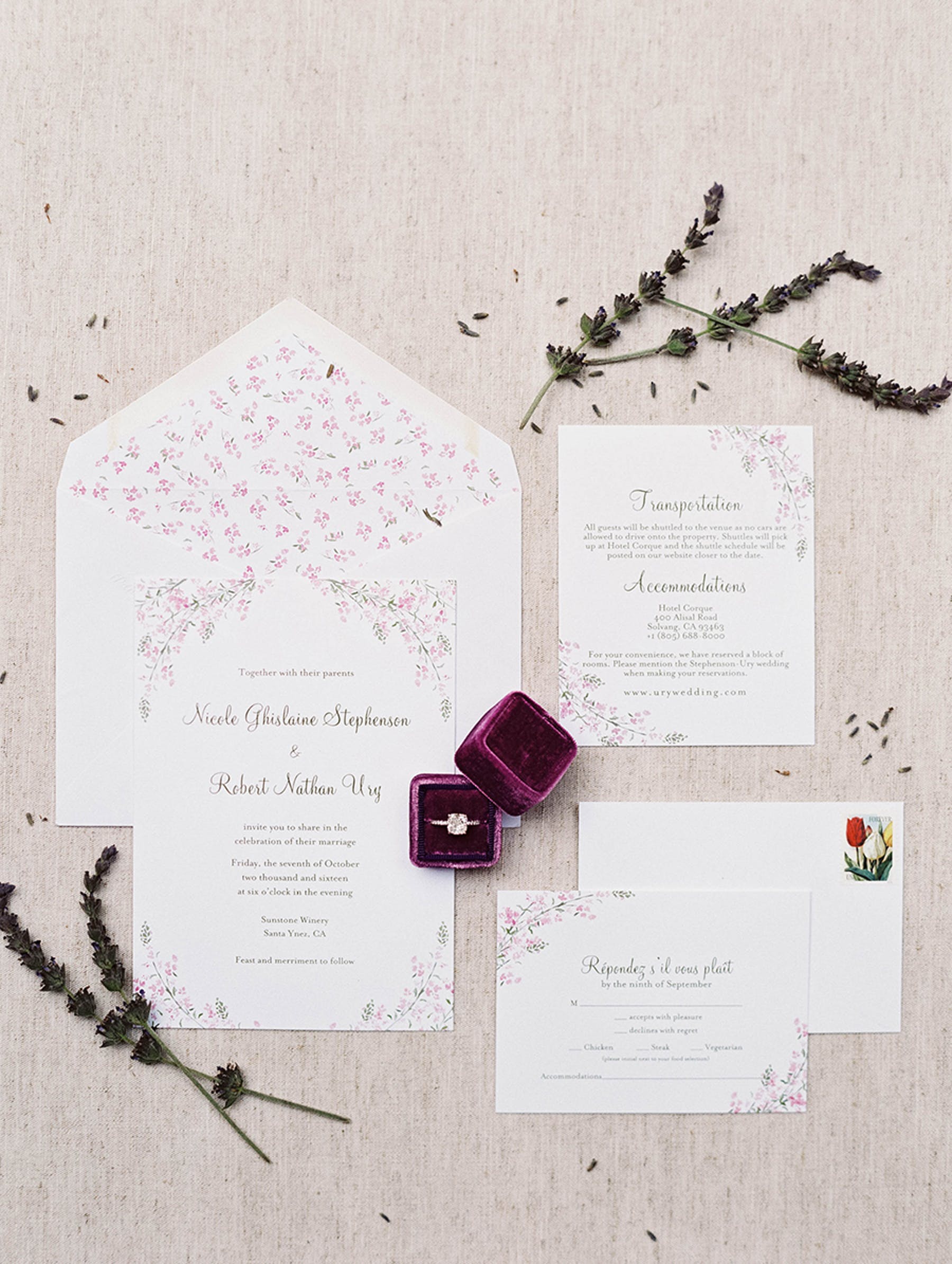 www.santabarbarawedding.com | Sunstone Winery | Luna de Mare | Esoteric Events | Invitations