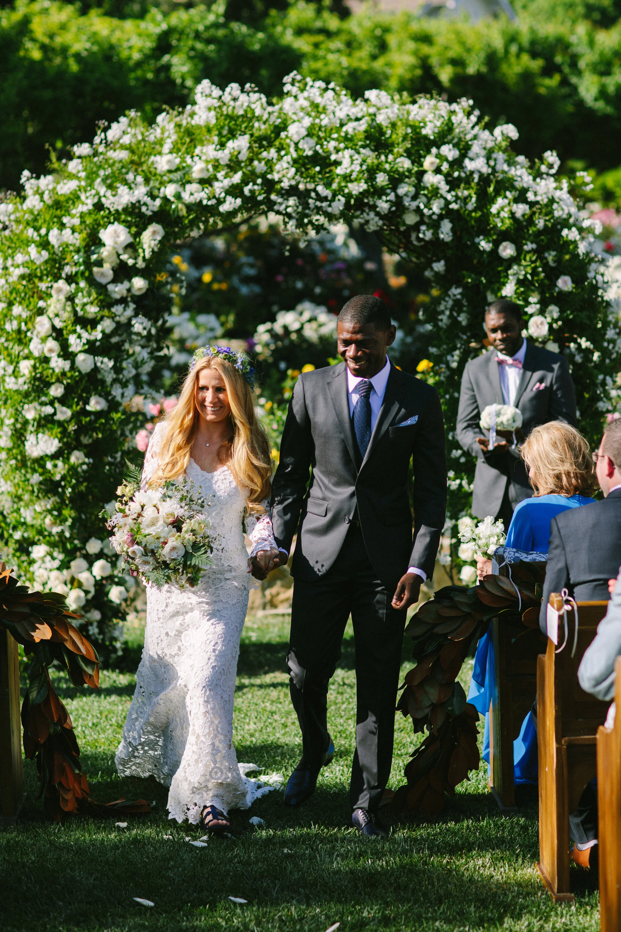www.santabarbarawedding.com | San Ysidro Ranch | Imagine Events | Millay and Young Photo | Bride and Groom