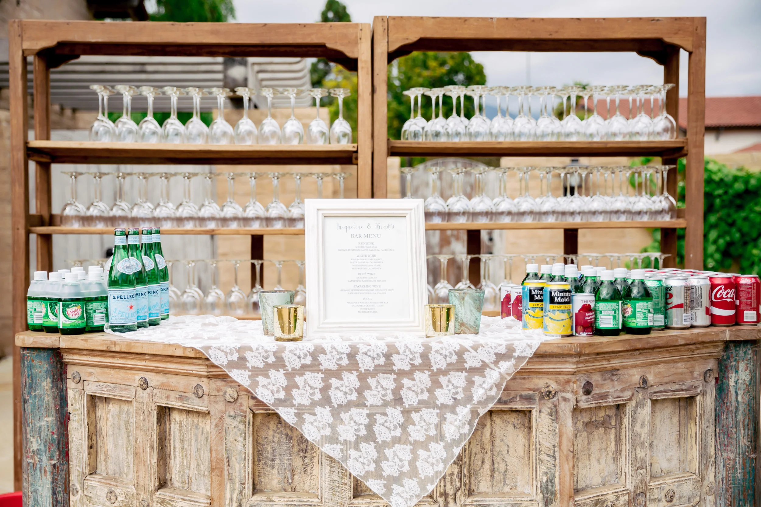 www.santabarbarawedding.com | Rewind Photography | Events by M and M | Santa Barbara Historical Museum | Bar