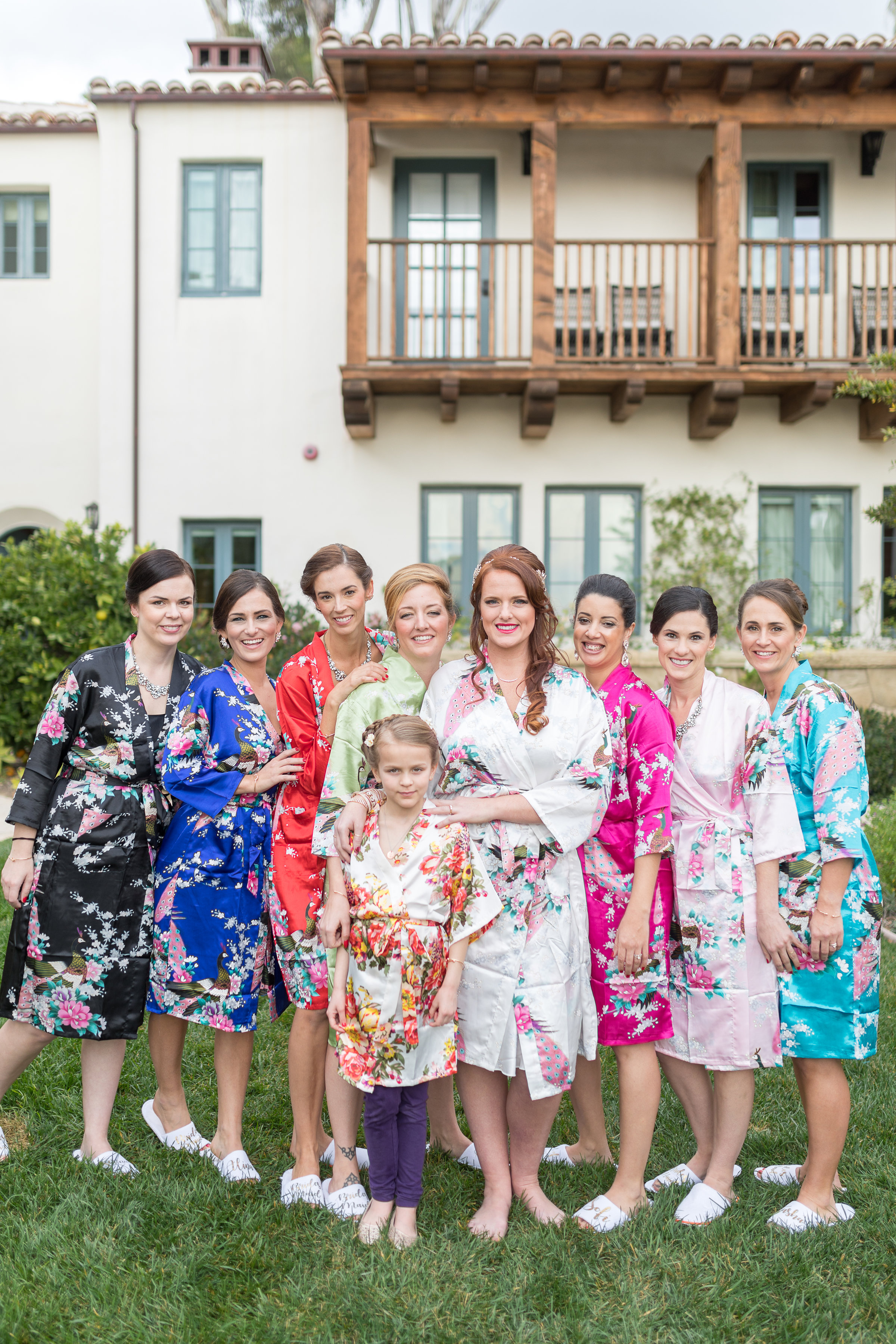 www.santabarbarawedding.com | Hotel Californian | Kiel Rucker | Bridesmaids getting ready