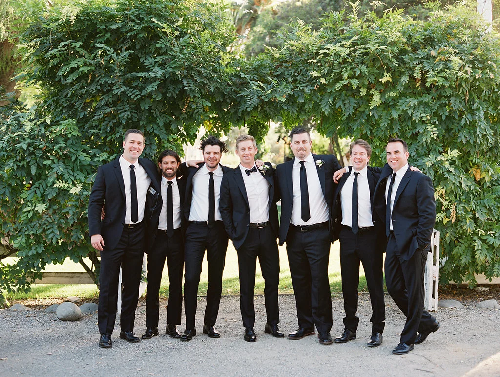 www.santabarbarawedding.com | Soleil Events | Mattei's Tavern | Groomsmen