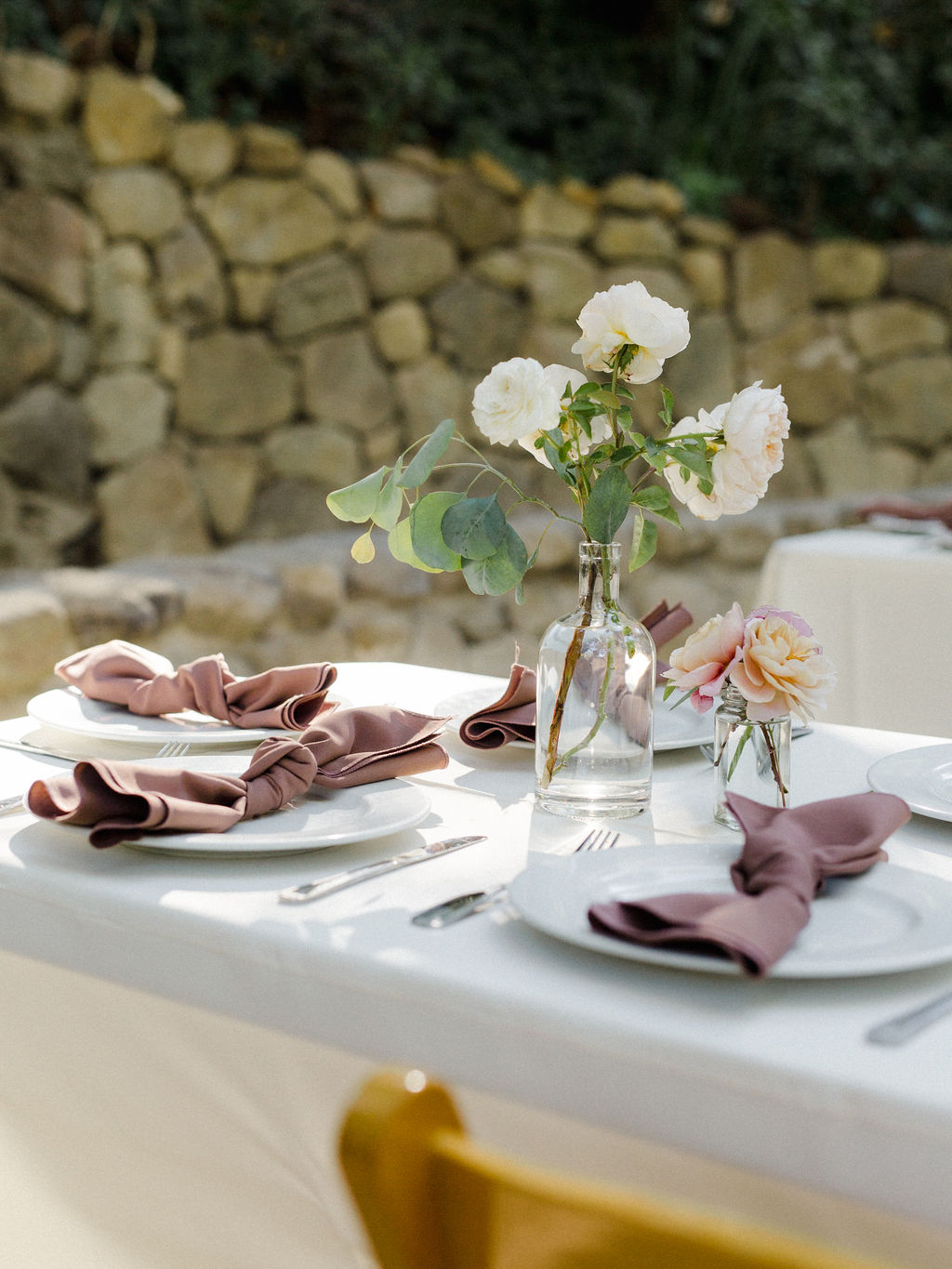 www.santabarbarawedding.com | Cold Spring Tavern | Wunderland & Co. | Braden Young | Reception Table Details