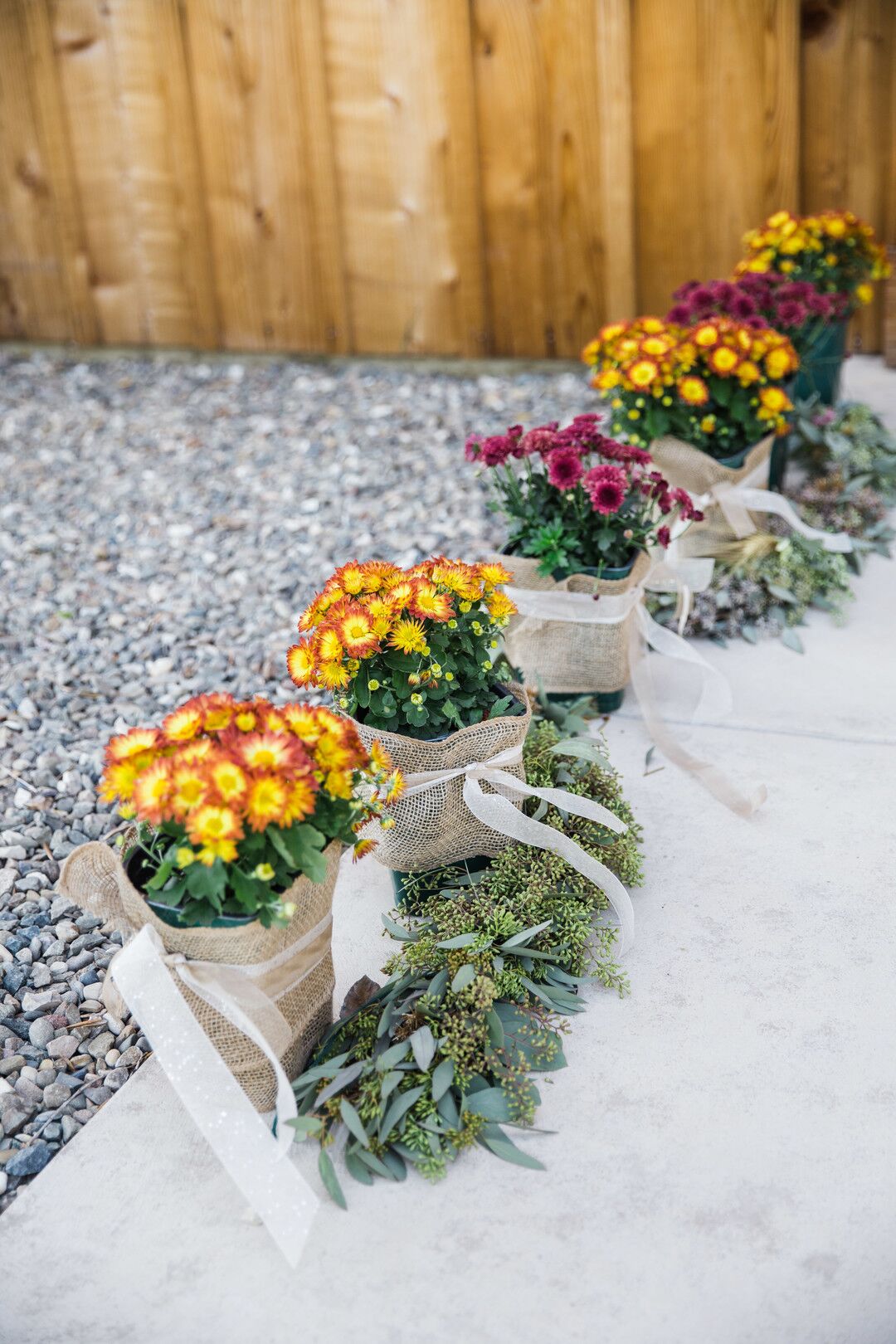 www.santabarbarawedding.com | Venue: Firestone Vineyard | Photographer: Just Kiss Collective | Reception Flowers
