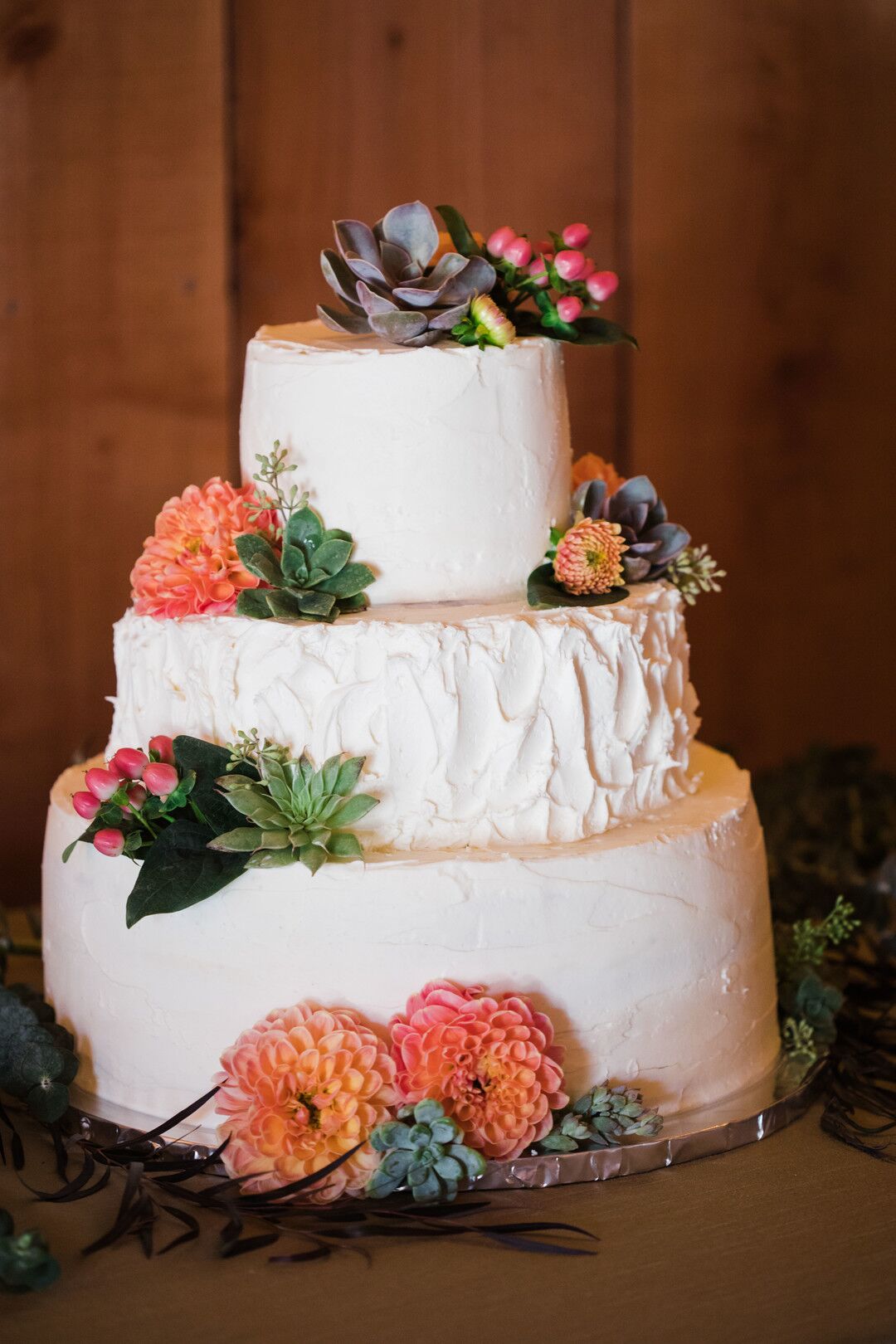 www.santabarbarawedding.com | Venue: Firestone Vineyard | Photographer: Just Kiss Collective | Wedding Cake