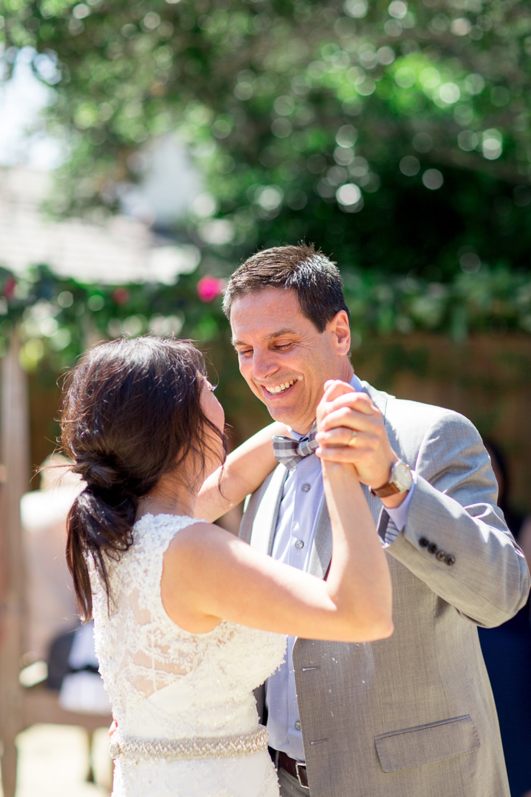 www.santabarbarawedding.com | Michael + Anna Costa Photography | San Ysidro Ranch | Twine Events | Bride and Groom Share a Dance