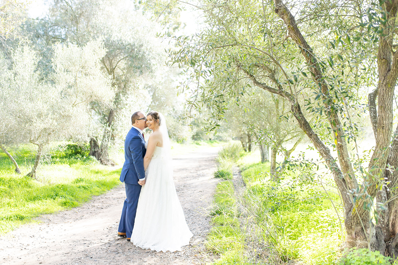 www.santabarbarawedding.com | Jocelyn & Spencer | Historic Rancho La Patero & Stow House | Woodland Events | Friar Tux | Bride and Groom Embrace