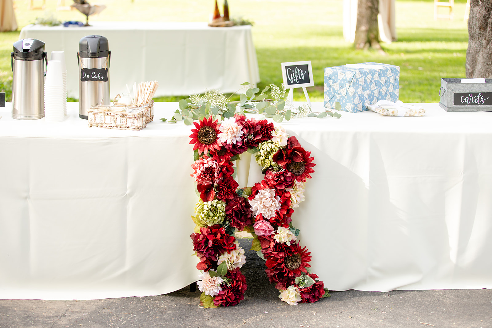 www.santabarbarawedding.com | Jocelyn & Spencer | Historic Rancho La Patero & Stow House | Woodland Events | Mary Trujillo | Gift Table