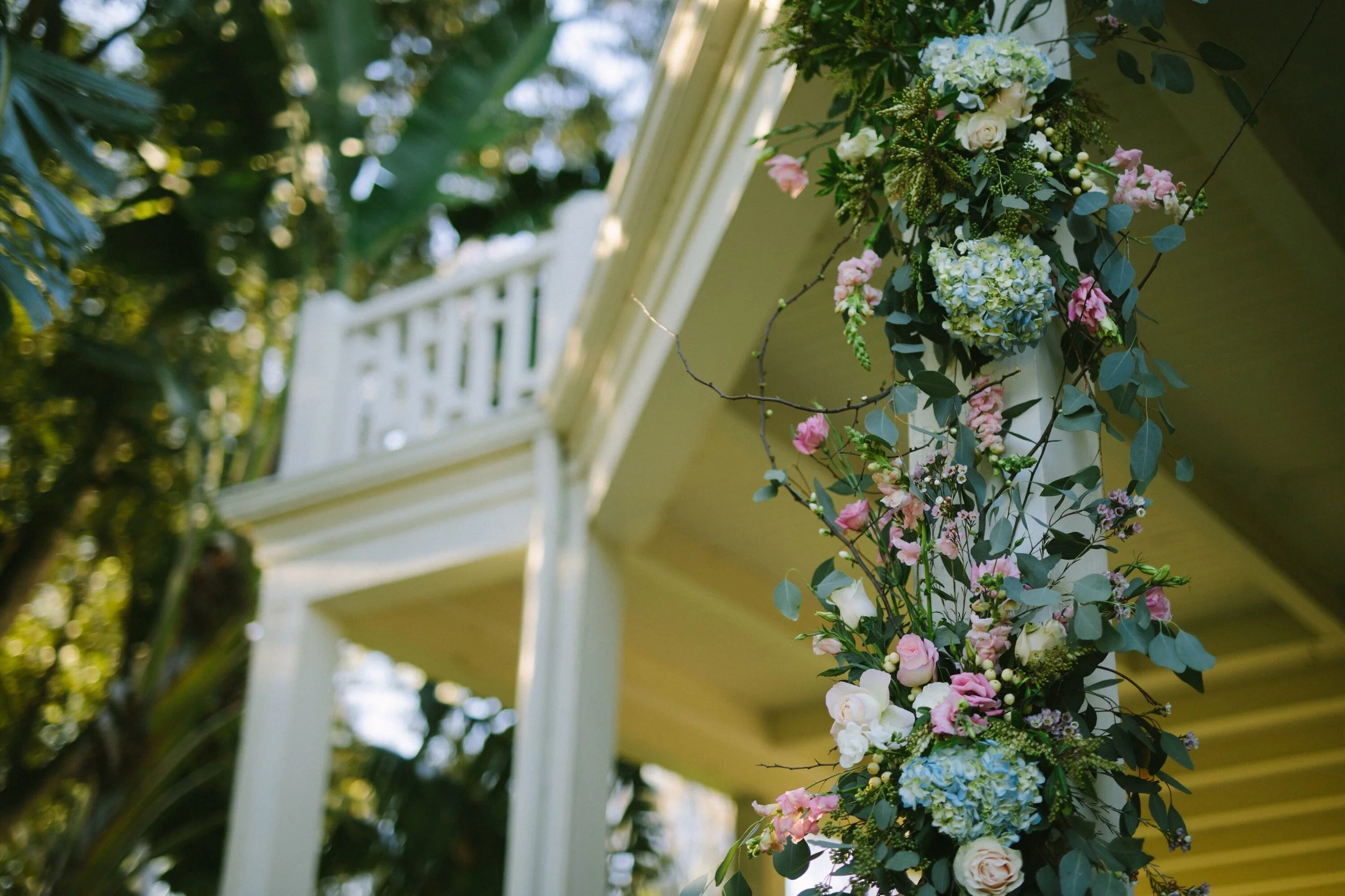 www.santabarbarawedding.com | Photographer: Patrick Ang | Venue: Rancho La Patera & Stow House | Wedding Planner: Elyse Rowen of Elyse Events | Reception Floral Decor