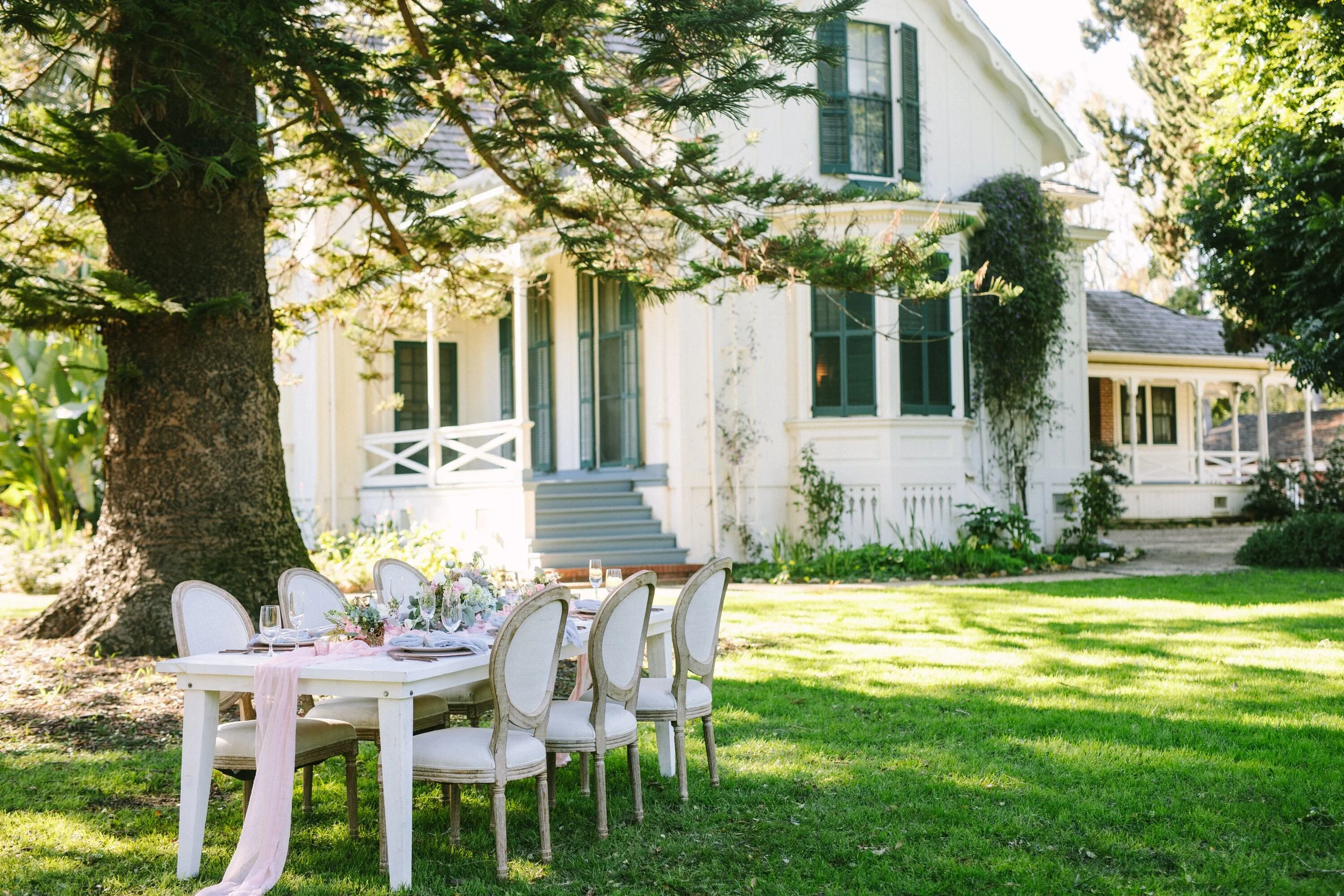 www.santabarbarawedding.com | Photographer: Patrick Ang | Venue: Rancho La Patera & Stow House | Wedding Planner: Elyse Rowen of Elyse Events | Reception Site