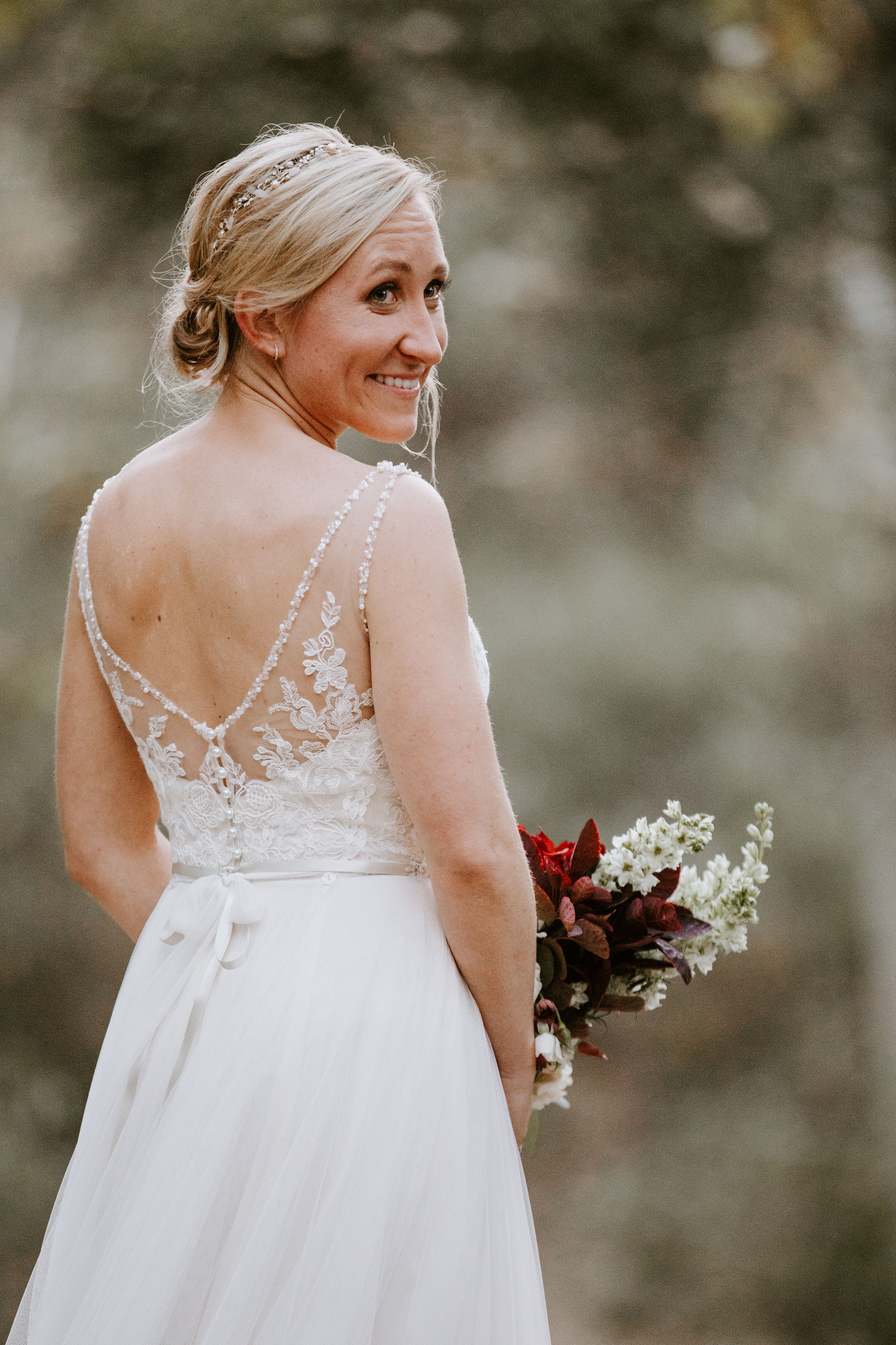 www.santabarbarawedding.com | Geoff and Lyndsi Photography | Santa Barbara Museum of Natural History | Jamie Mangone of LuJane Events | Topa Flora | Bride in Her Gown