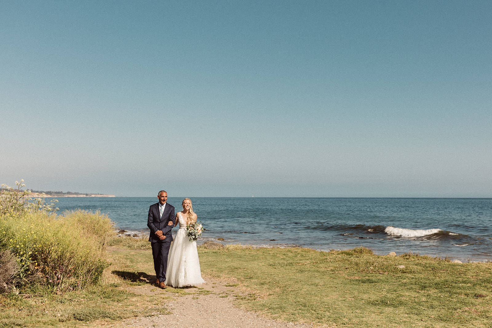 Heartwarming Afternoon Wedding At El Capitan State Beach