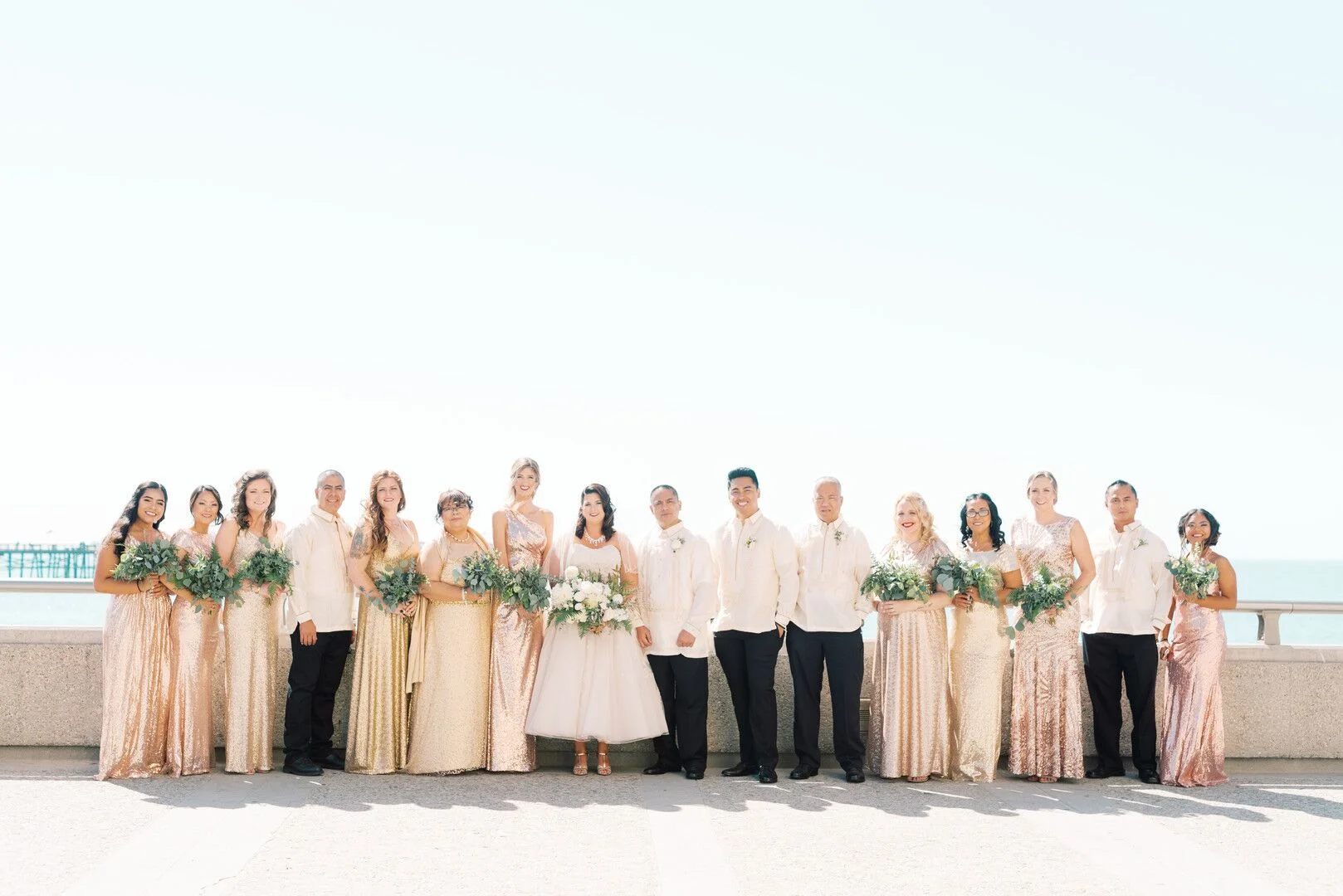 wwww.santabarbawedding.com | Planner: Vintage Heart Events | Ceremony Venue: Serra Cross Park | Photographer: Haley Richter Photography | Wedding Party