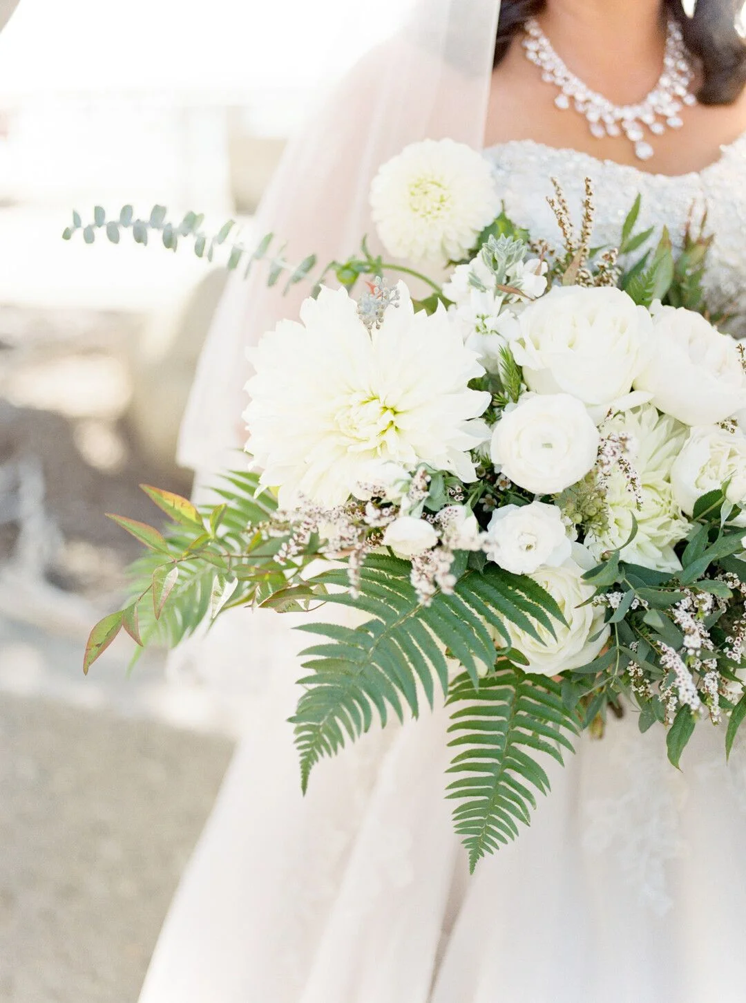 wwww.santabarbawedding.com | Planner: Vintage Heart Events | Ceremony Venue: Serra Cross Park | Photographer: Haley Richter Photography | Bridal Bouquet