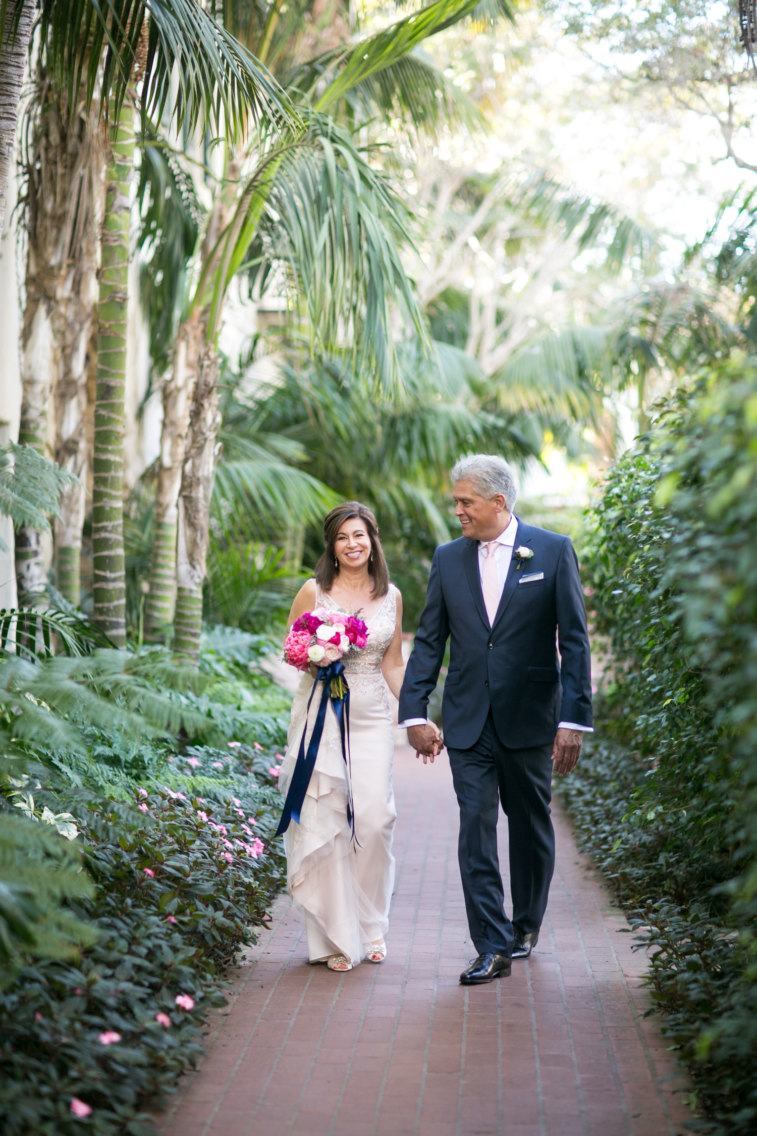 www.santabarbarawedding.com | Miki & Sonja Photography | Four Seasons Resort The Biltmore | Imagine Weddings & Special Events | Lisa Bassler | Bride and Groom Before Ceremony
