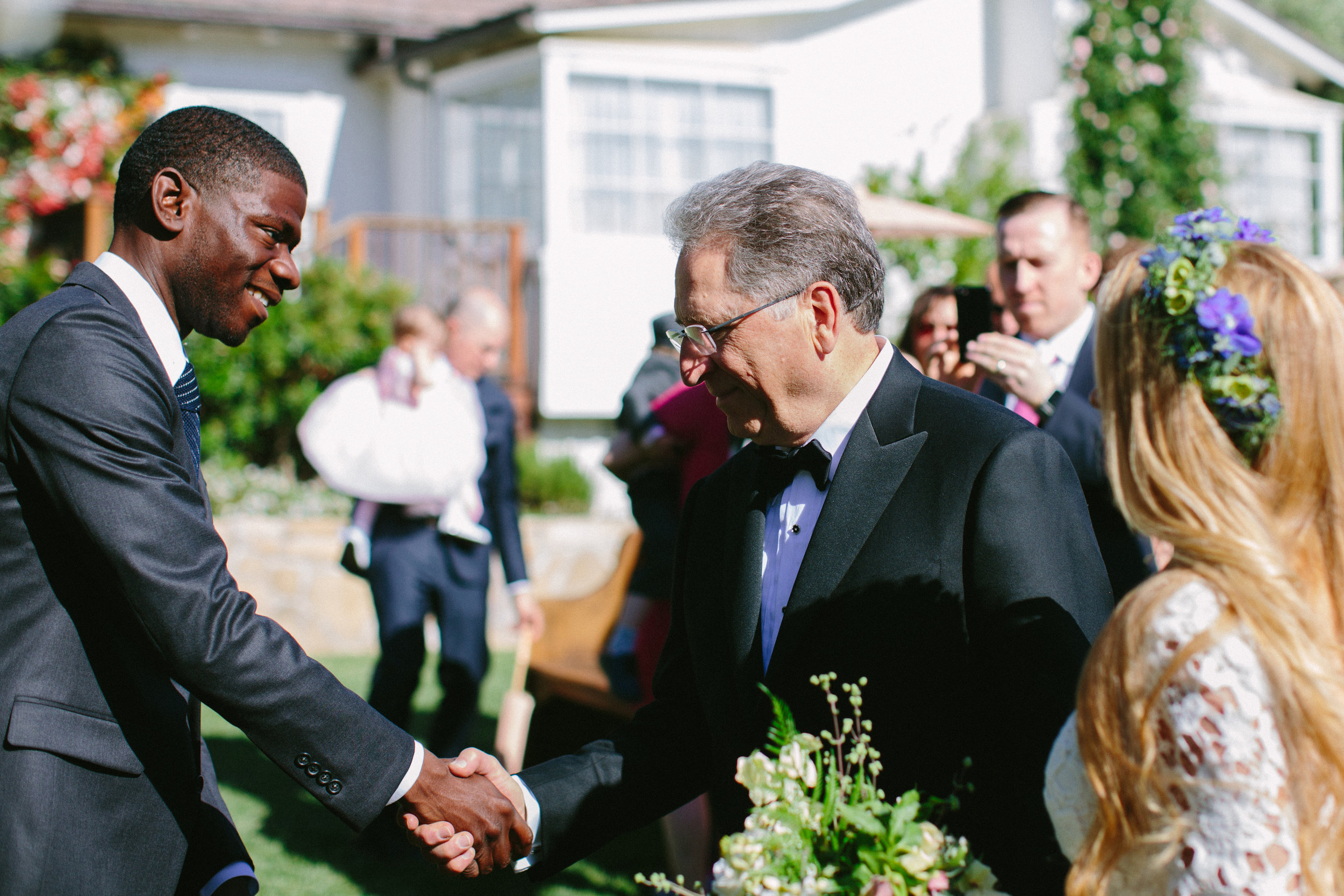 www.santabarbarawedding.com | Millay and Young Photography | San Ysidro Ranch | Imagine Weddings and Special Events | Coco Rose Design | Bella Vista Design | Father and Groom
