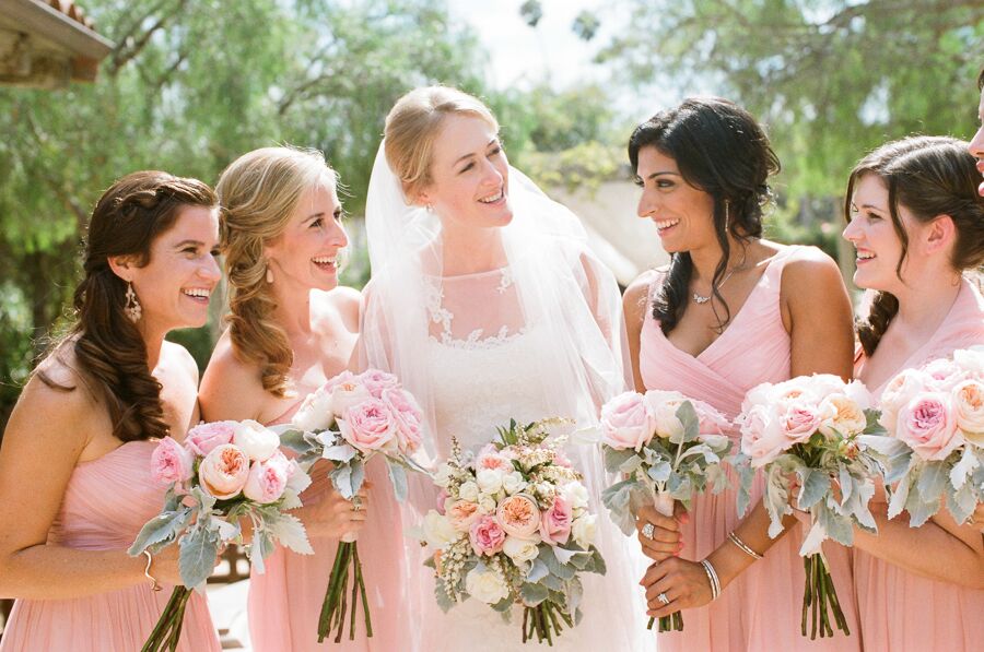 www.santabarbaraweddings.com | Reception Venue: Santa Barbara Historical Museum | Coordination: Soigne Productions | Bridal Party