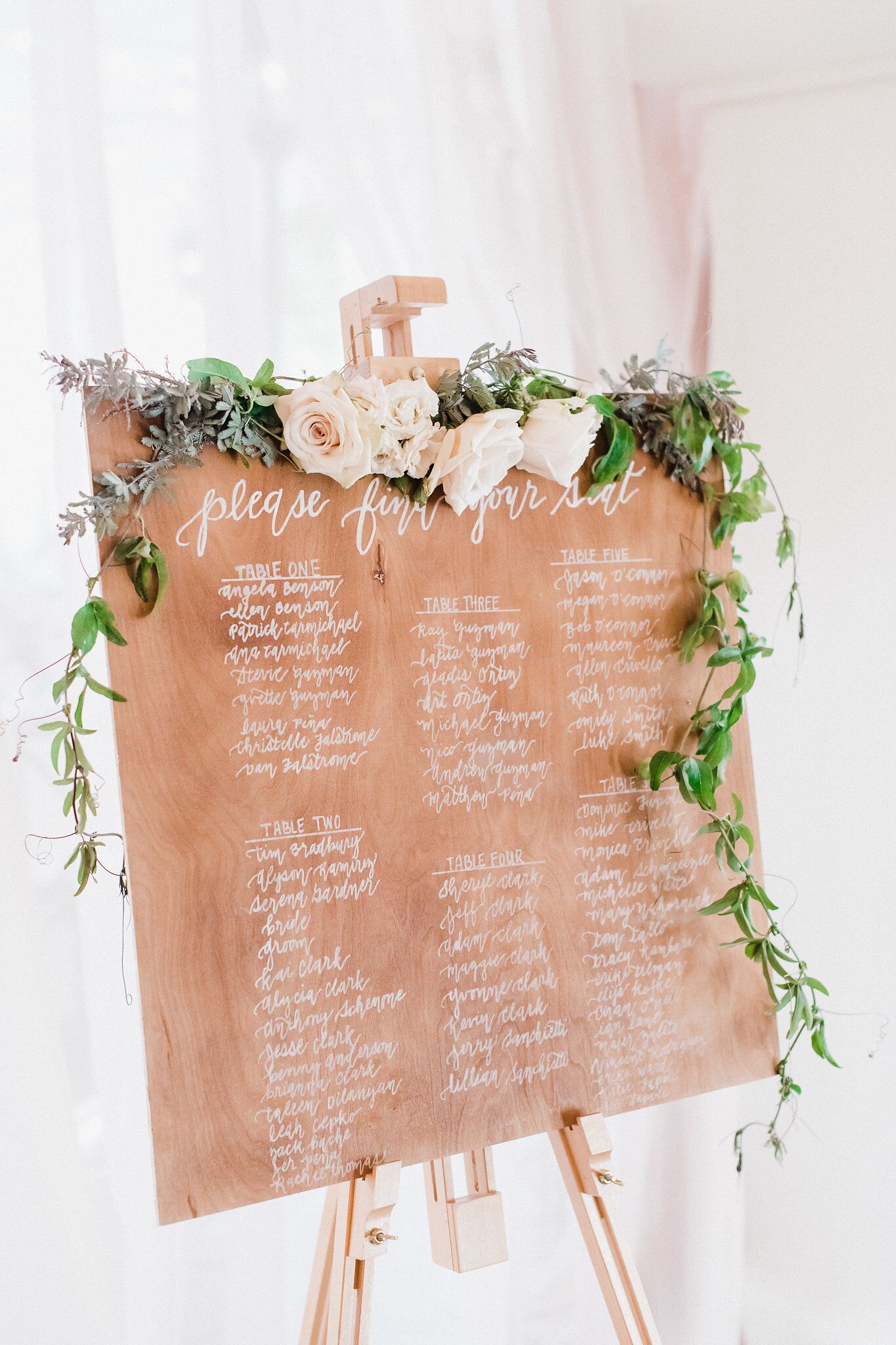 www.santabarbaraweddings.com | Photographer: Grace Kathryn | Venues: Villa & Vine, Santa Barbara Courthouse, Hilton Santa Barbara Resort | Coordination: Burlap & Bordeaux | Seating Chart