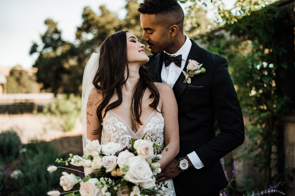 www.santabarbarawedding.com | The Tavern at Zaca Creek | Events by Fran | Michelle Ramirez Photography | Tangled Lotus | Friar Tux | Ever After Bridal | EmmaLinh | Model Bride and Groom