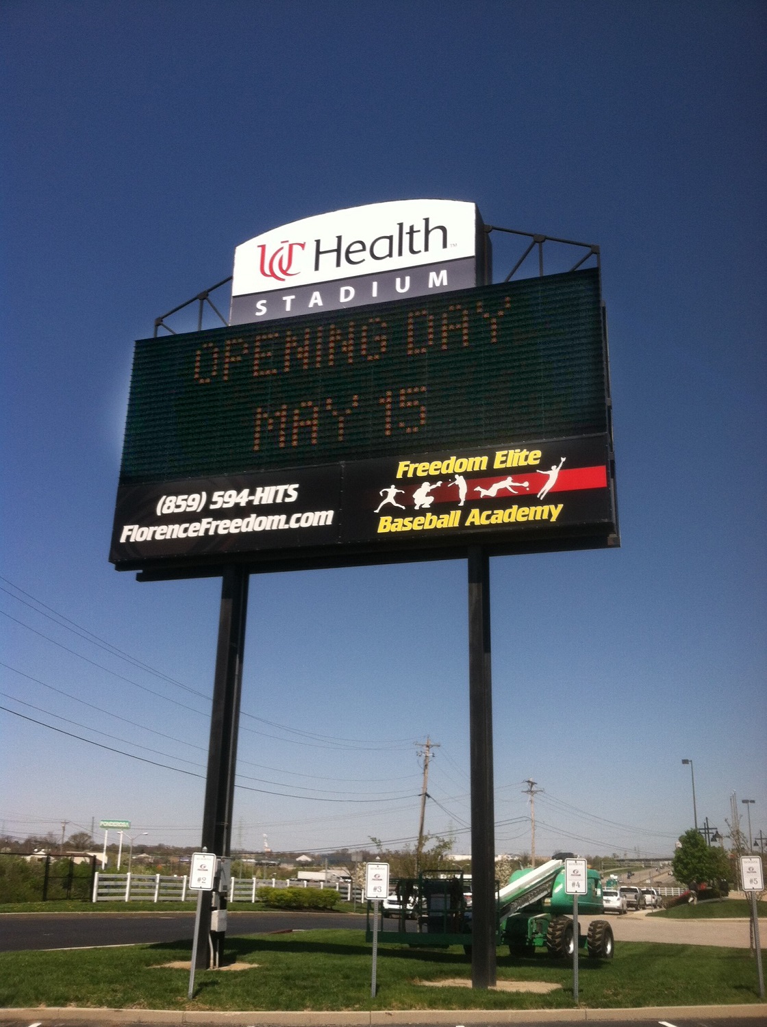 UC Health Stadium sign