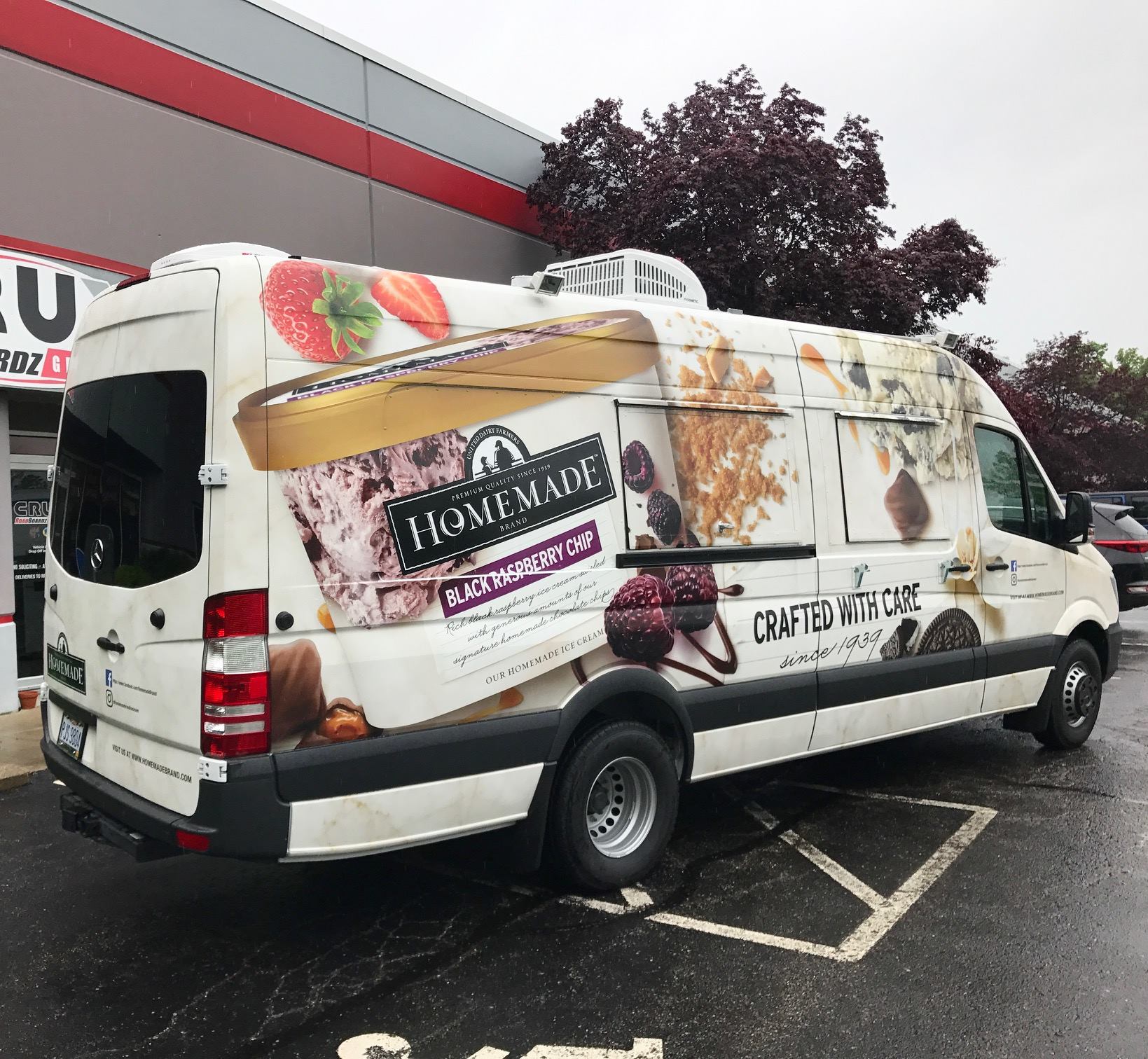 United Dairy Farmers Van