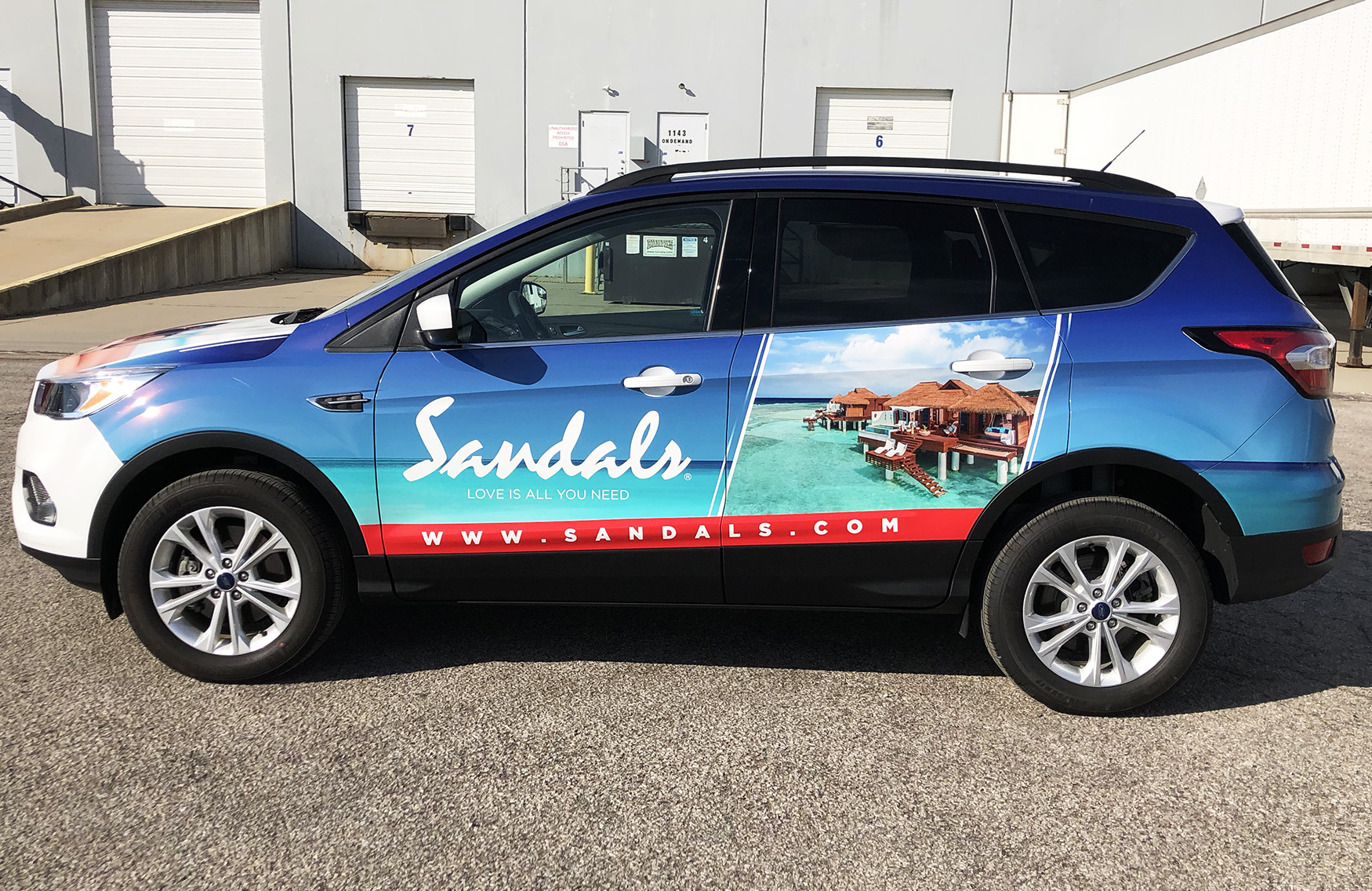 Sandals Van Wrap