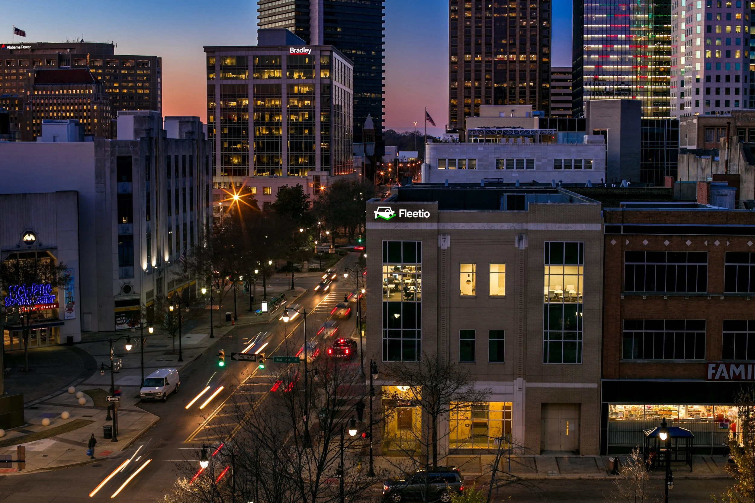 Fleetio headquarters in downtown Birmingham. 