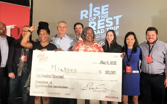 Mixtroz won the Birmingham leg of Steve Case’s Rise of the Rest investment tour last year.