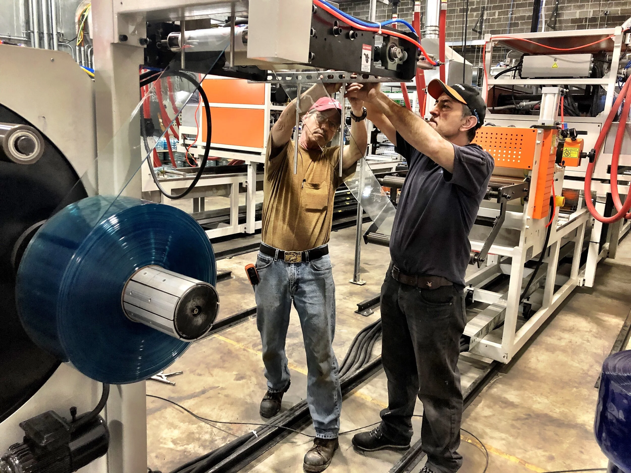 Extruflex is known worldwide for utilizing the extrusion process, which is how it makes its flexible vinyl strips and sheets into a specific shape and size.