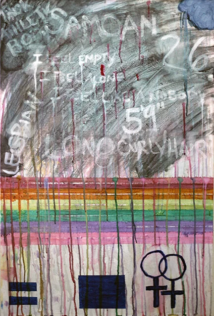 Drips of Nobody Acyrlic on canvas 24 x 36 profile.jpg