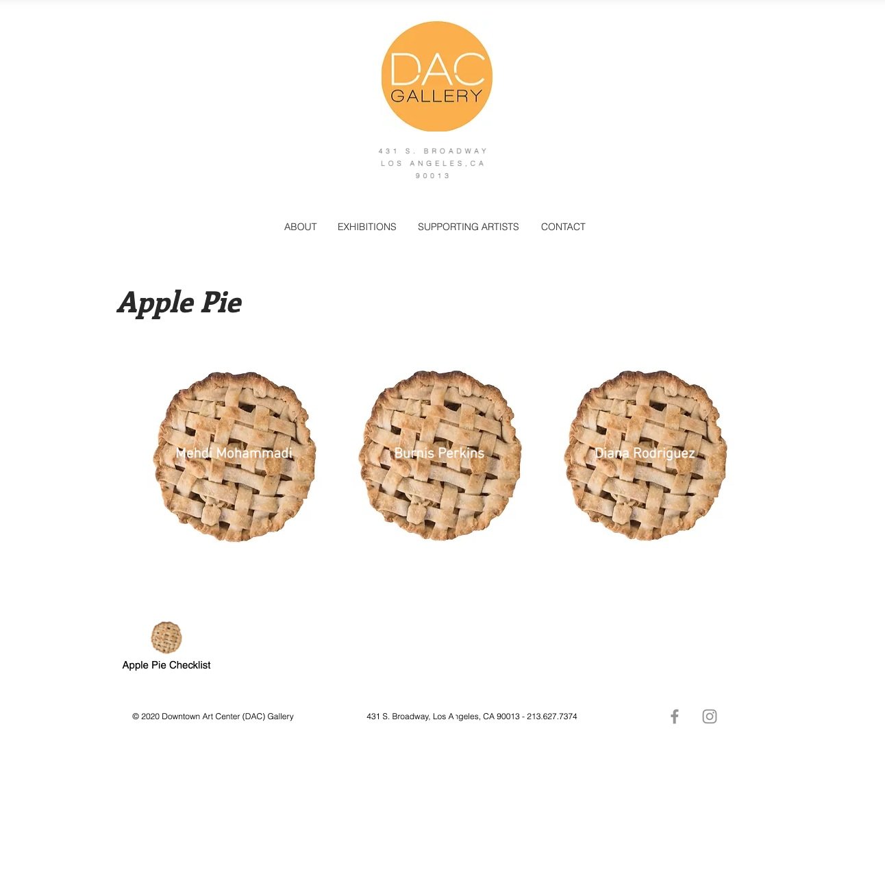 Apple Pie: Online Exhibition