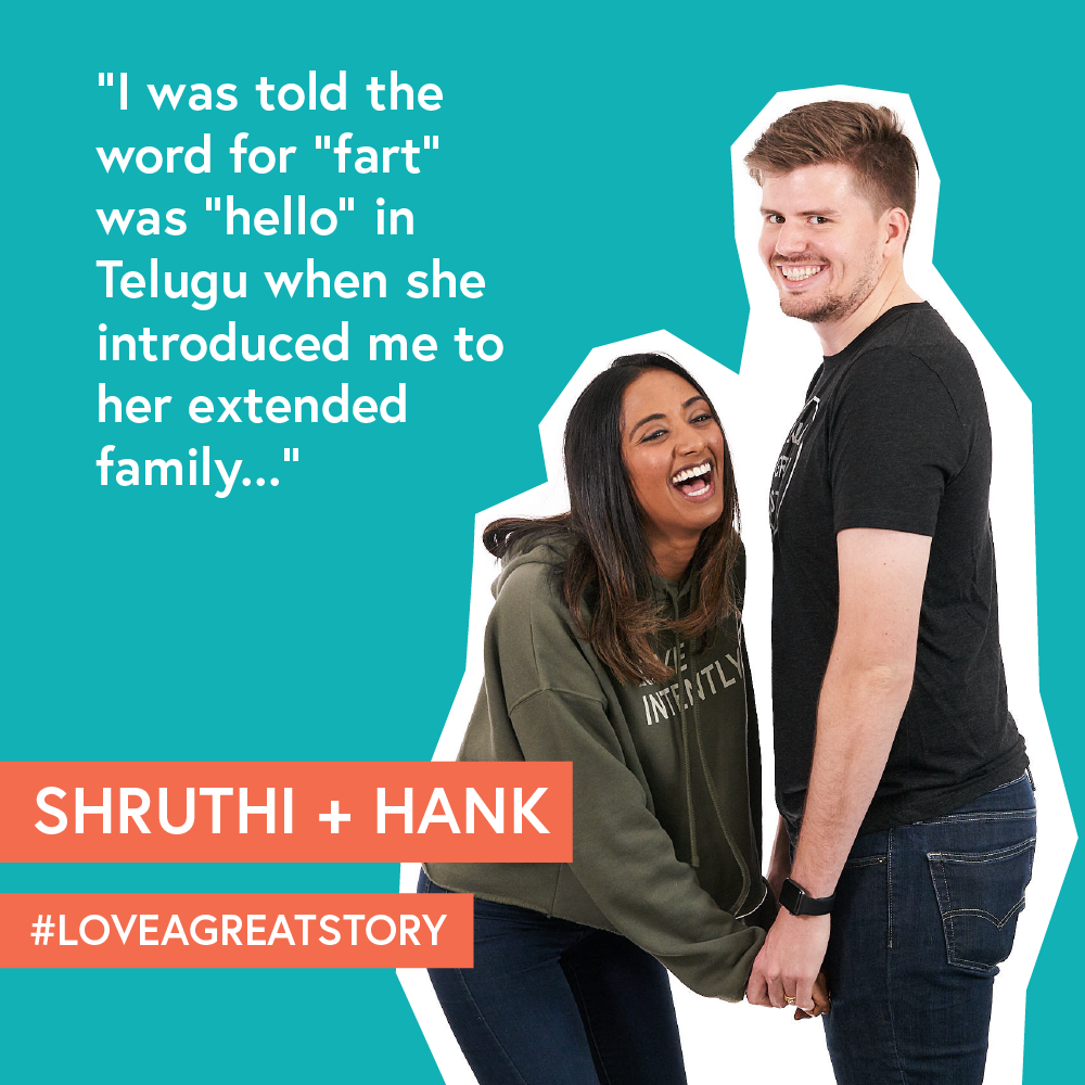 Shruthi and Hank who was on episode 11 of our podcast. Shruthi is a talented writer, content creator, blogger and influencer and Hank is an architect.