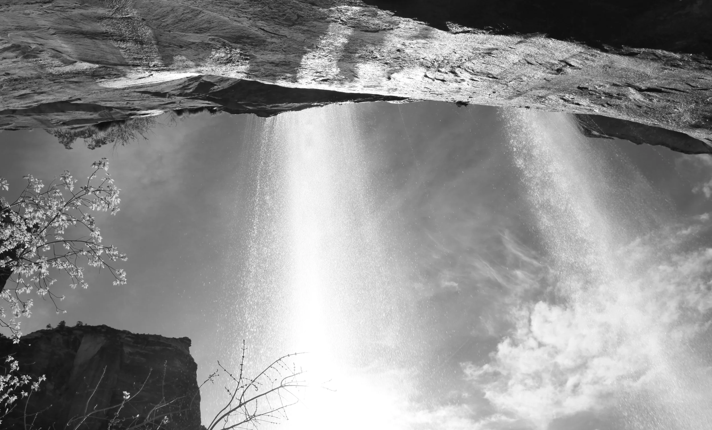 Waterfall, Zion N.P., Utah
