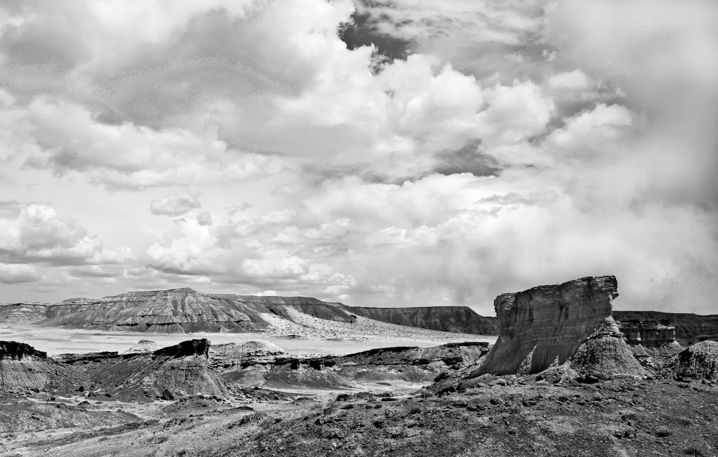 Butte & Clouds, Vermillion Cliffs National Monument, Arizona